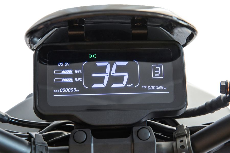 GreenStreet E-Motorroller »SEED2 2000W 45 km/h schwarz inkl. Topcase«