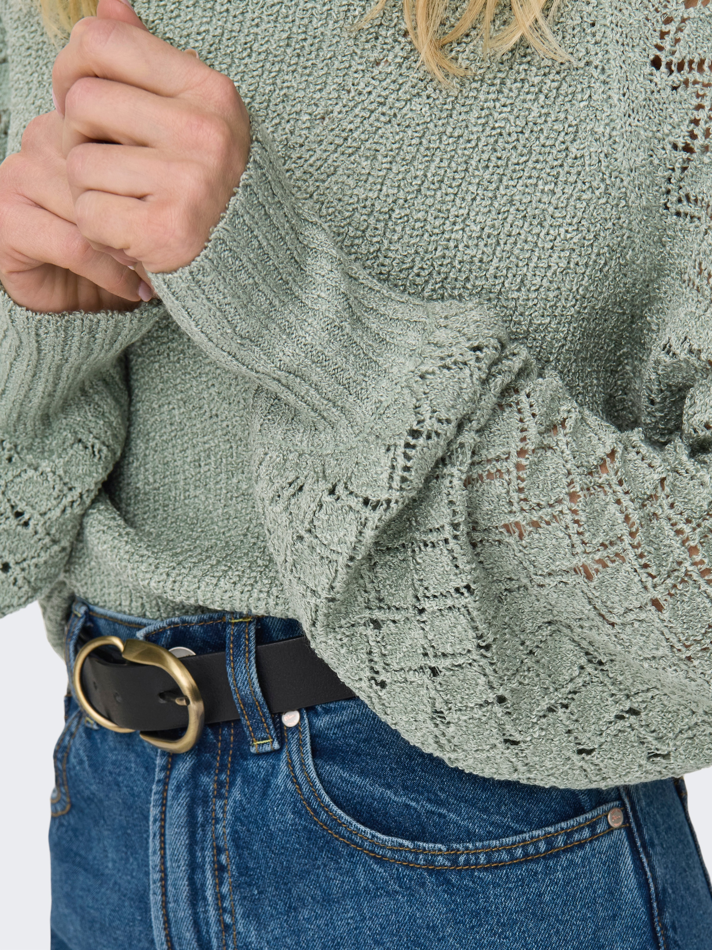 ONLY Strickpullover »ONLMIAMI LS O-NECK CC KNT«