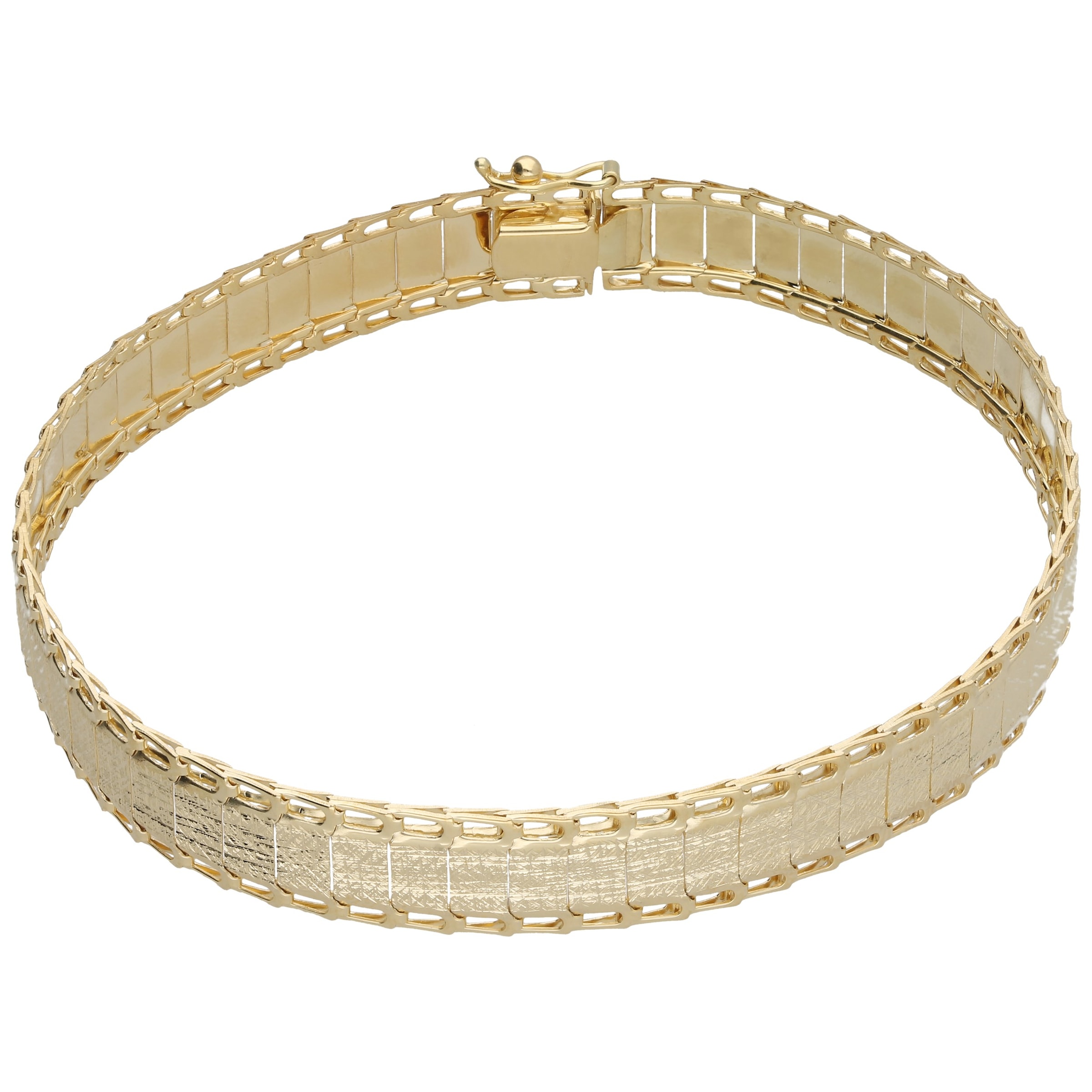 Gold »Fantasiekette, 375« Merano Armband matt BAUR kaufen glanz, und | Luigi