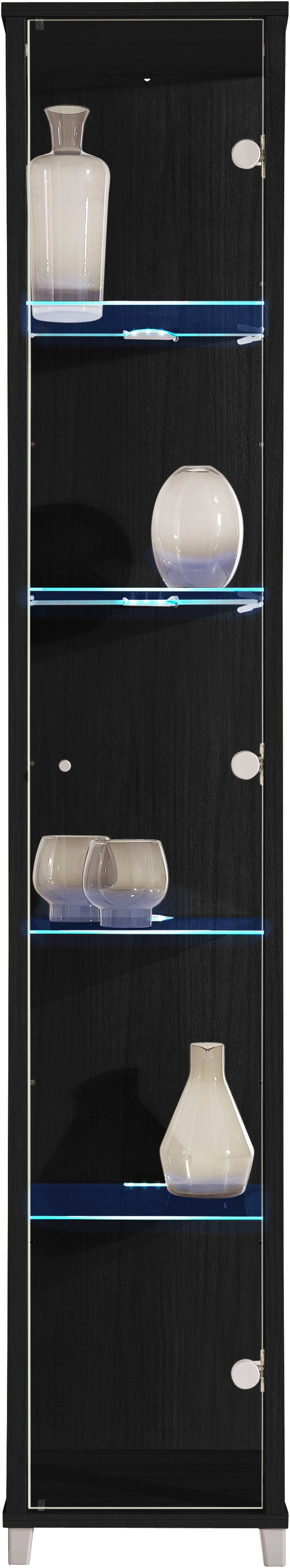 fif möbel Vitrine »OPTIMA«, Standvitrine/Glasvitrine 1x Glastür,perfekt für Sammler,Sammlervitrine