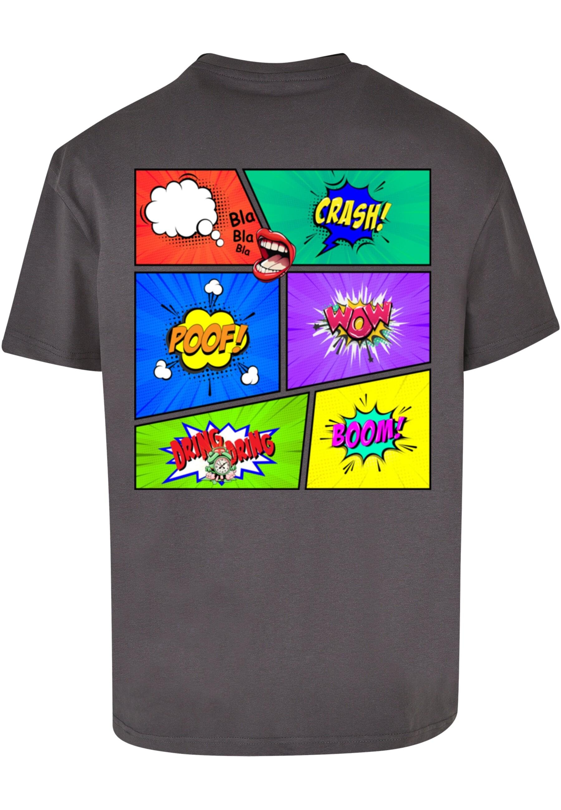 Merchcode T-Shirt »Merchcode Herren Book Comic Heavy Oversized Tee«, (1 tlg.)