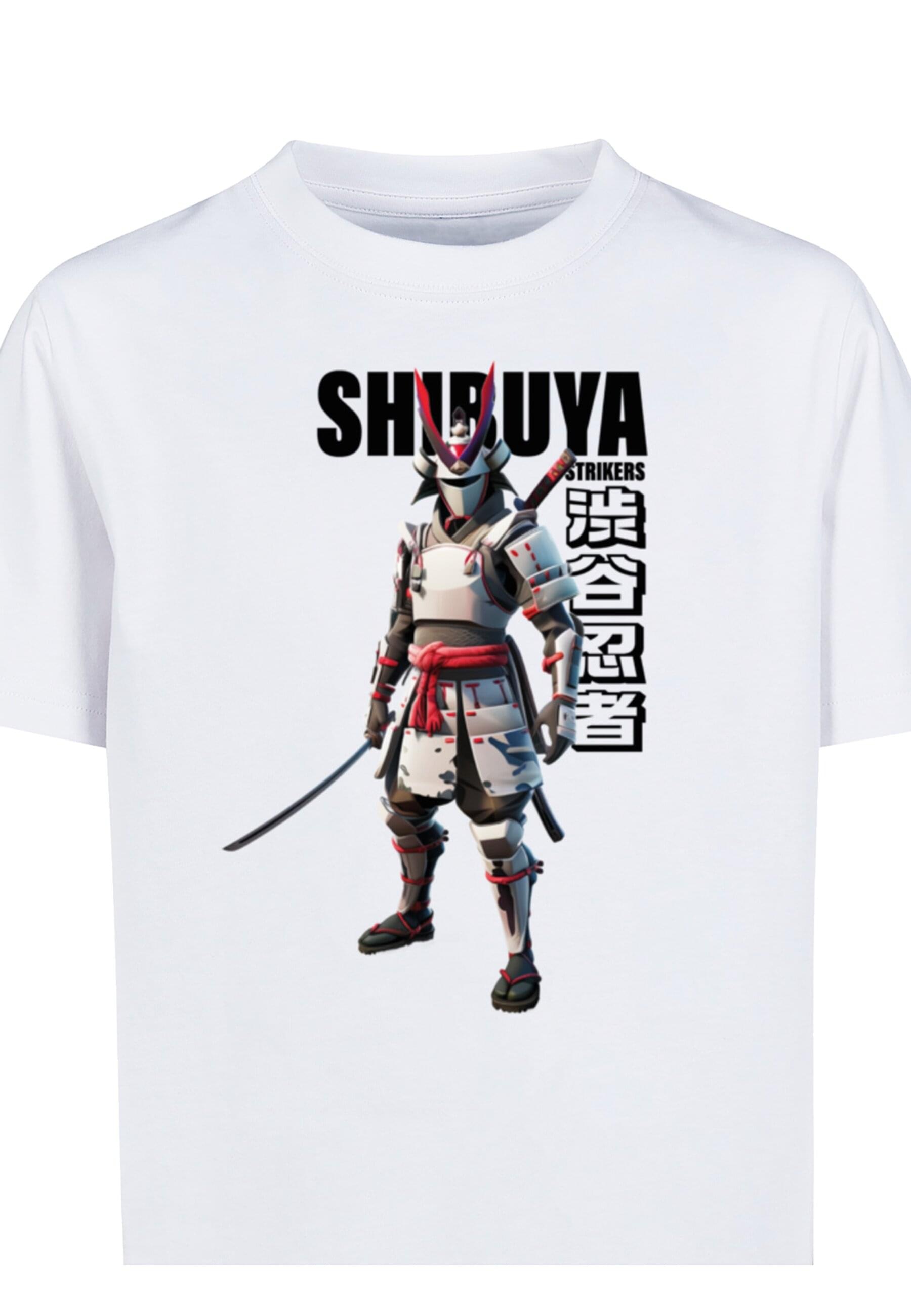 MisterTee T-Shirt »MisterTee Herren Kids Shibuya Warrior Tee«, (1 tlg.)