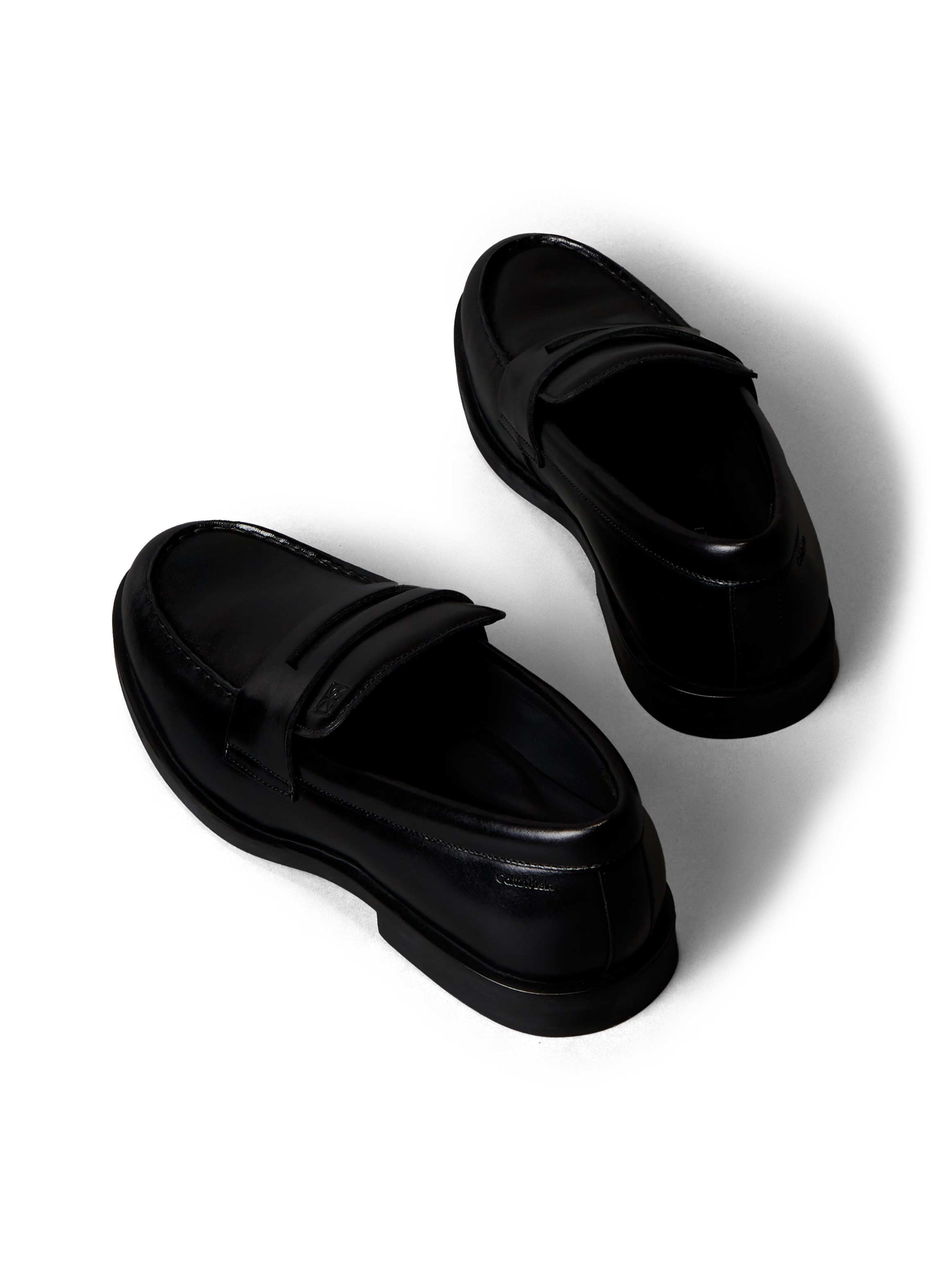 Calvin Klein Loafer "ESS RUBBER PENNY LOAFER POL LTH" Schlupfschuh, Mokassi günstig online kaufen