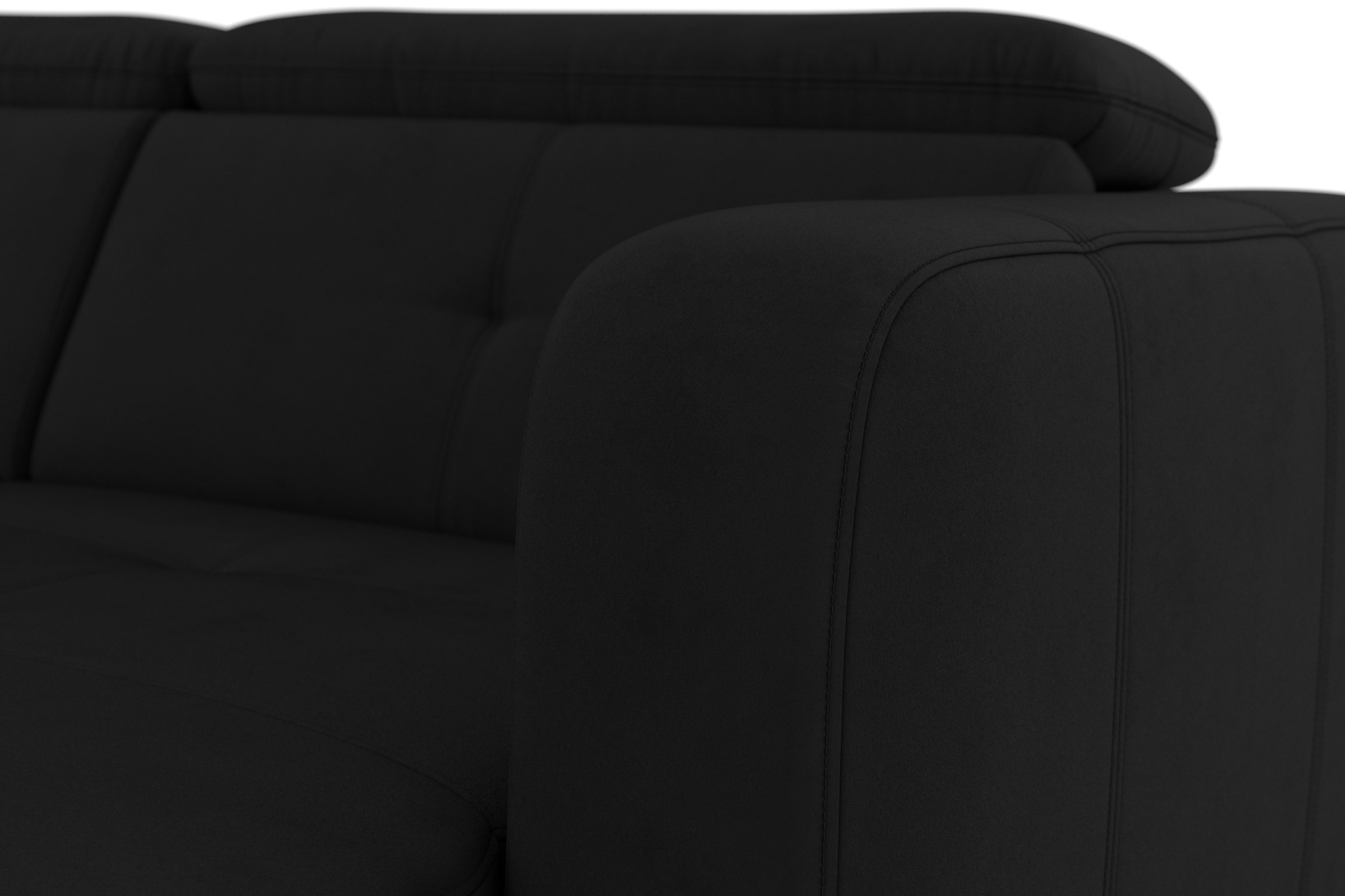 sit&more Wohnlandschaft »Belluci U-Form« Kopfteilverstellung und Federkern, wahlweise mit Bettfunktion