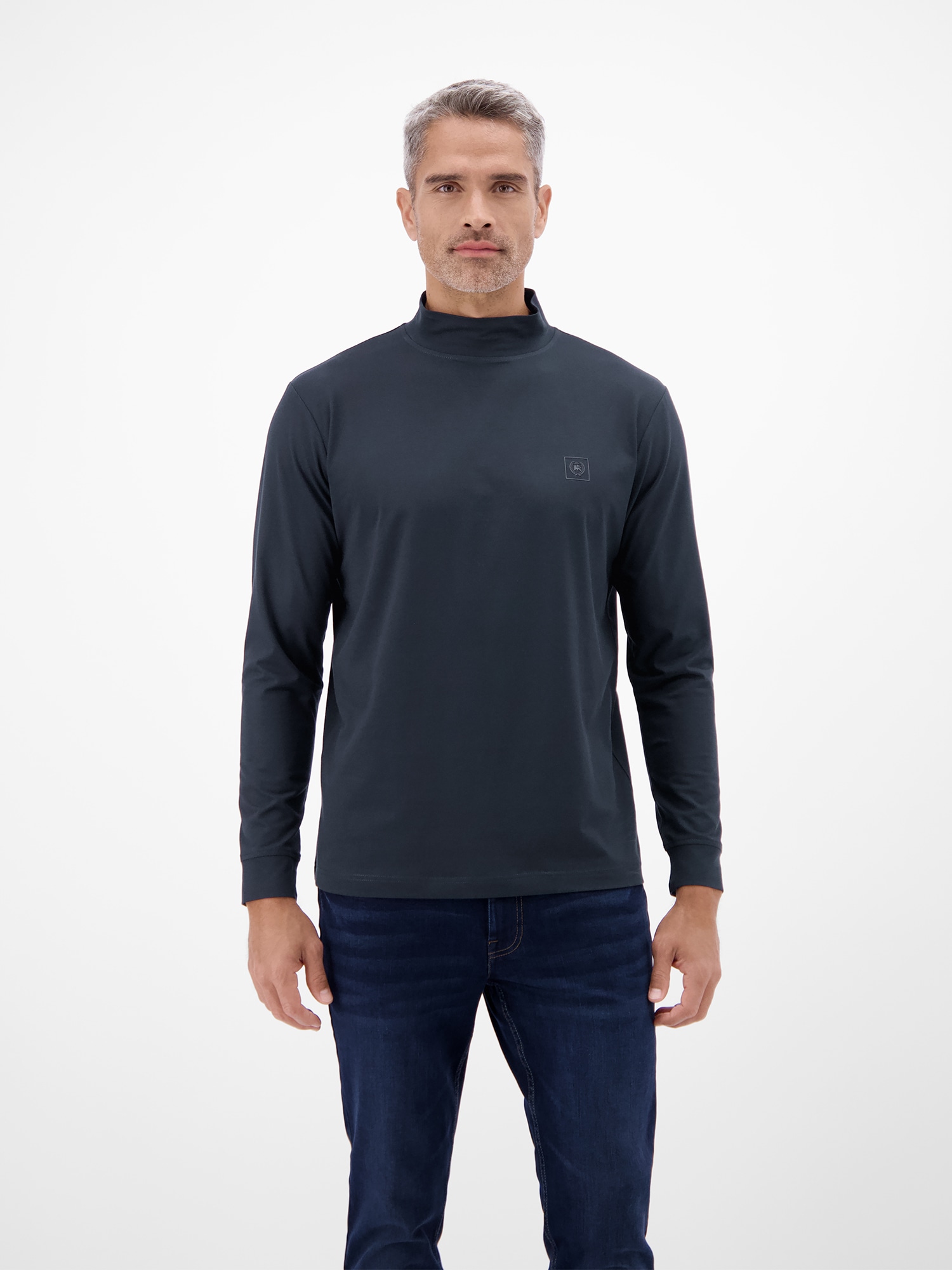 LERROS Sweatshirt "Herren-Shirt mit modischem Turtleneck" günstig online kaufen