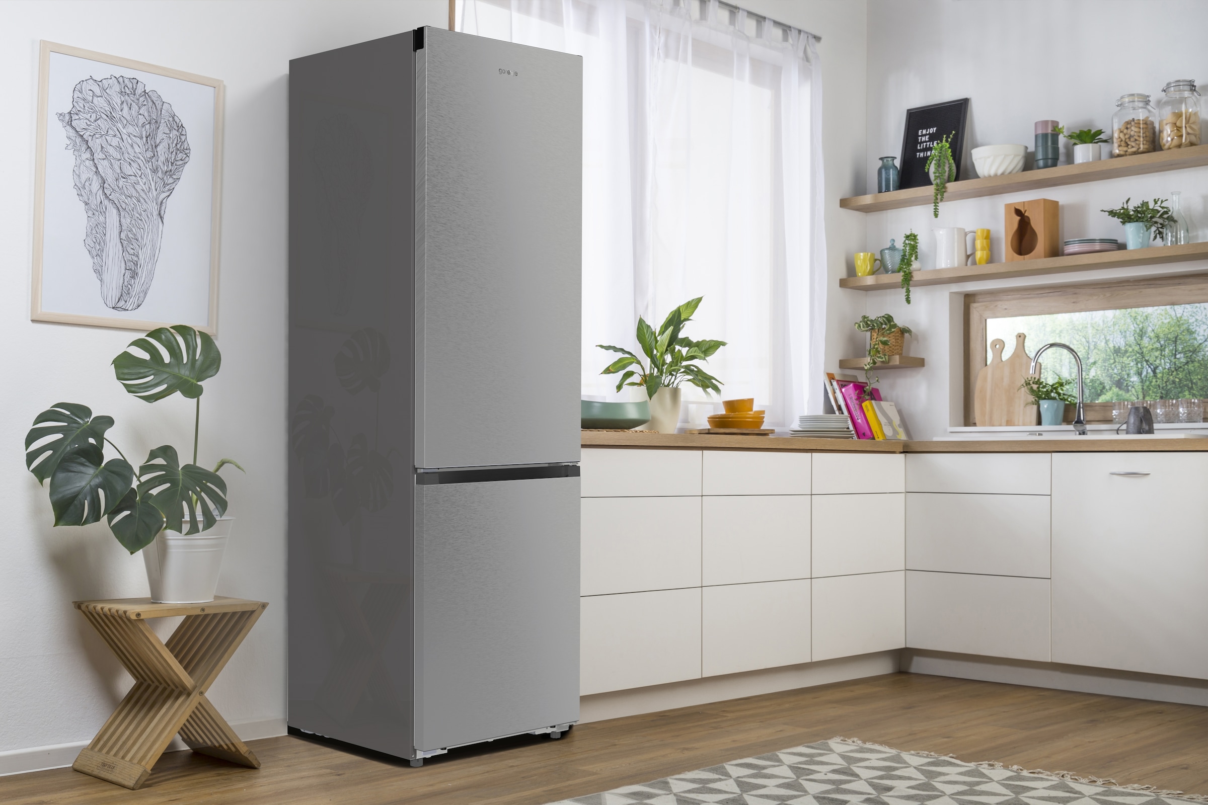 GORENJE Kühl-/Gefrierkombination »NRB620C6X4WFE«, Wifi - ConnectLife