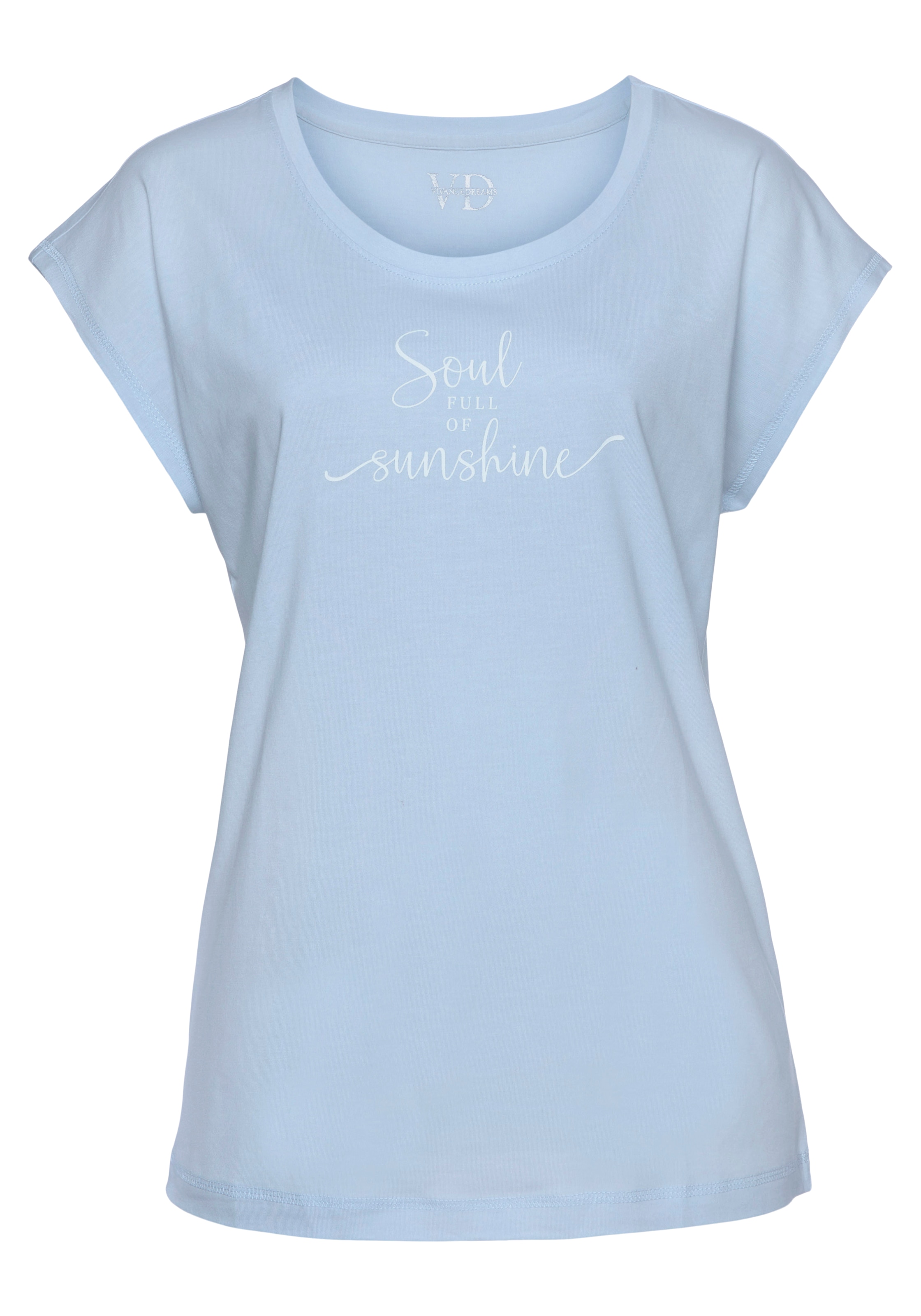 Vivance Dreams T-Shirt, mit Sommer-Statementdruck