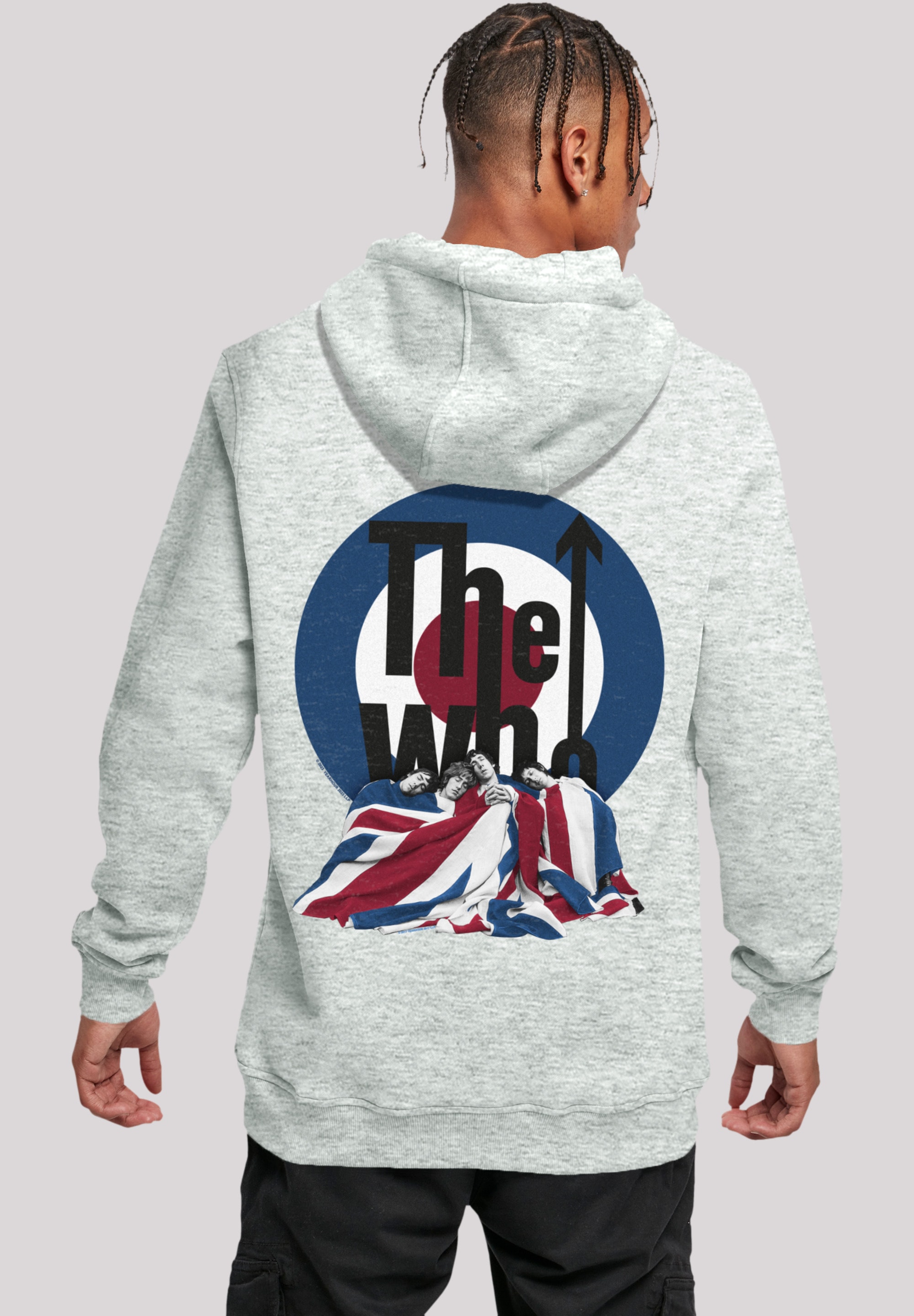 F4NT4STIC Kapuzenpullover "The Who Flag Blanket", Premium Qualität günstig online kaufen