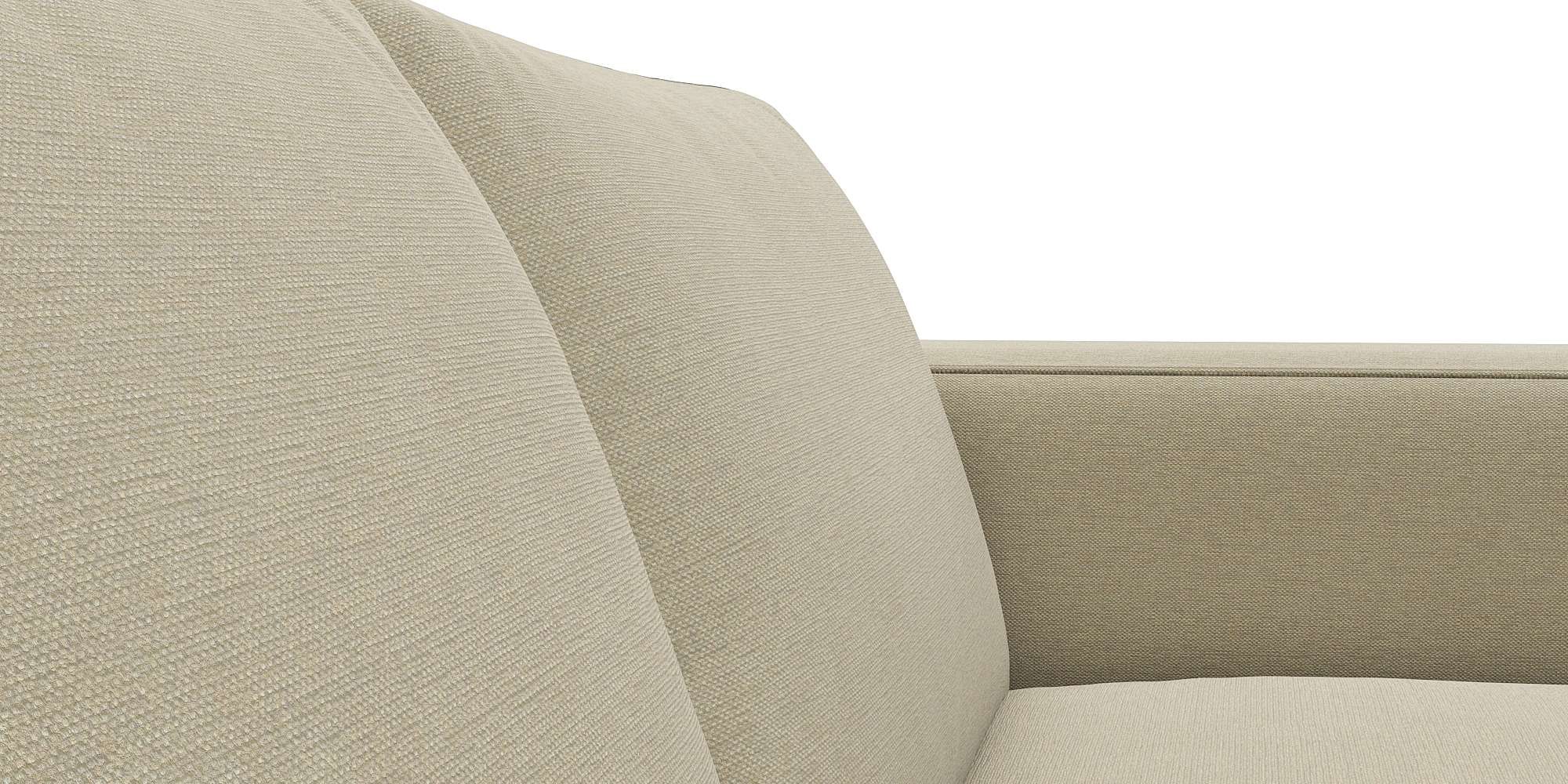 FLEXLUX 3-Sitzer »Fiore, super Sitzkomfort durch Kaltschaum im Sitz«, breite Armlehnen, Füße Alu+ Eiche