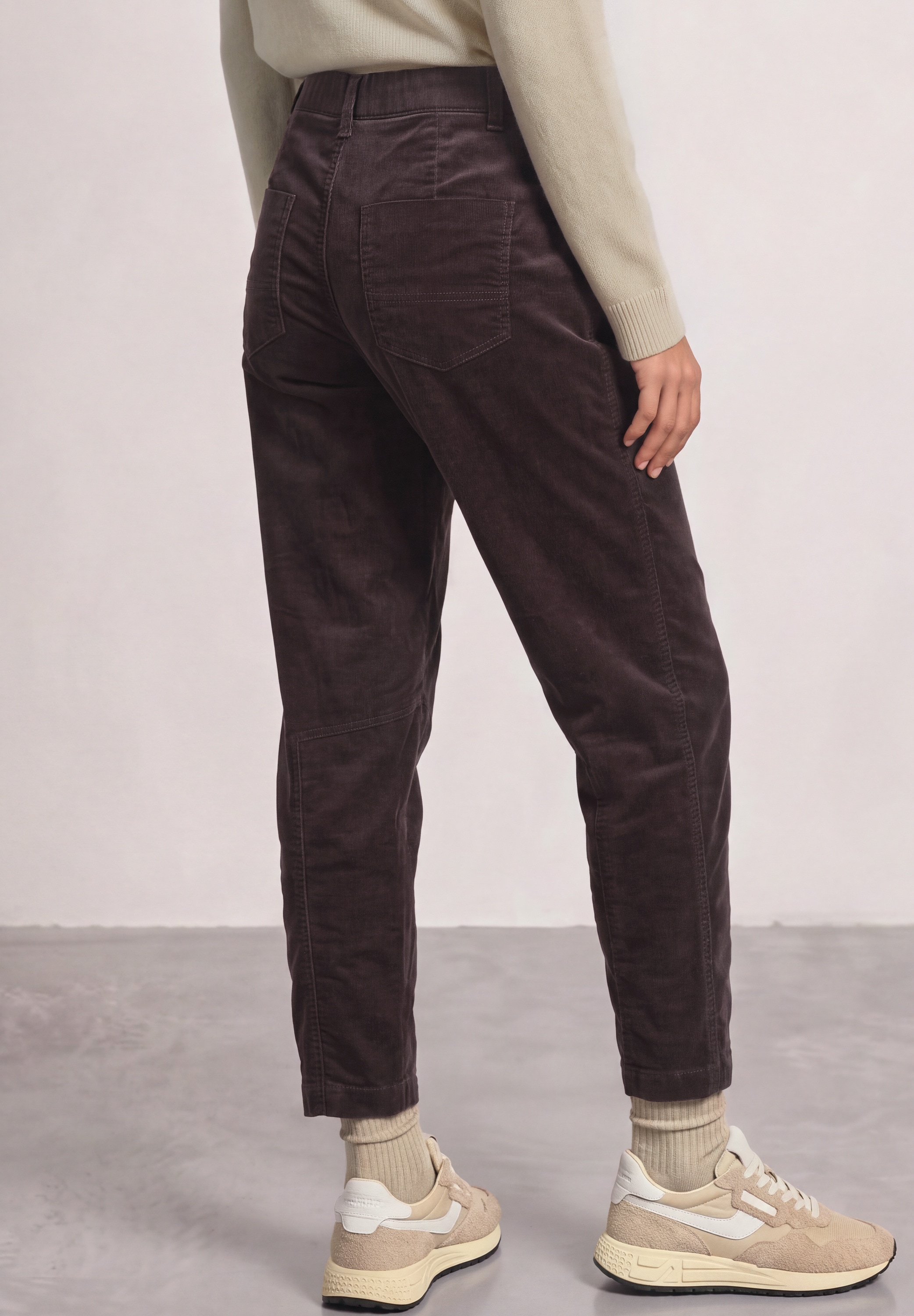 STREET ONE Cordhose  mit Elastikbund