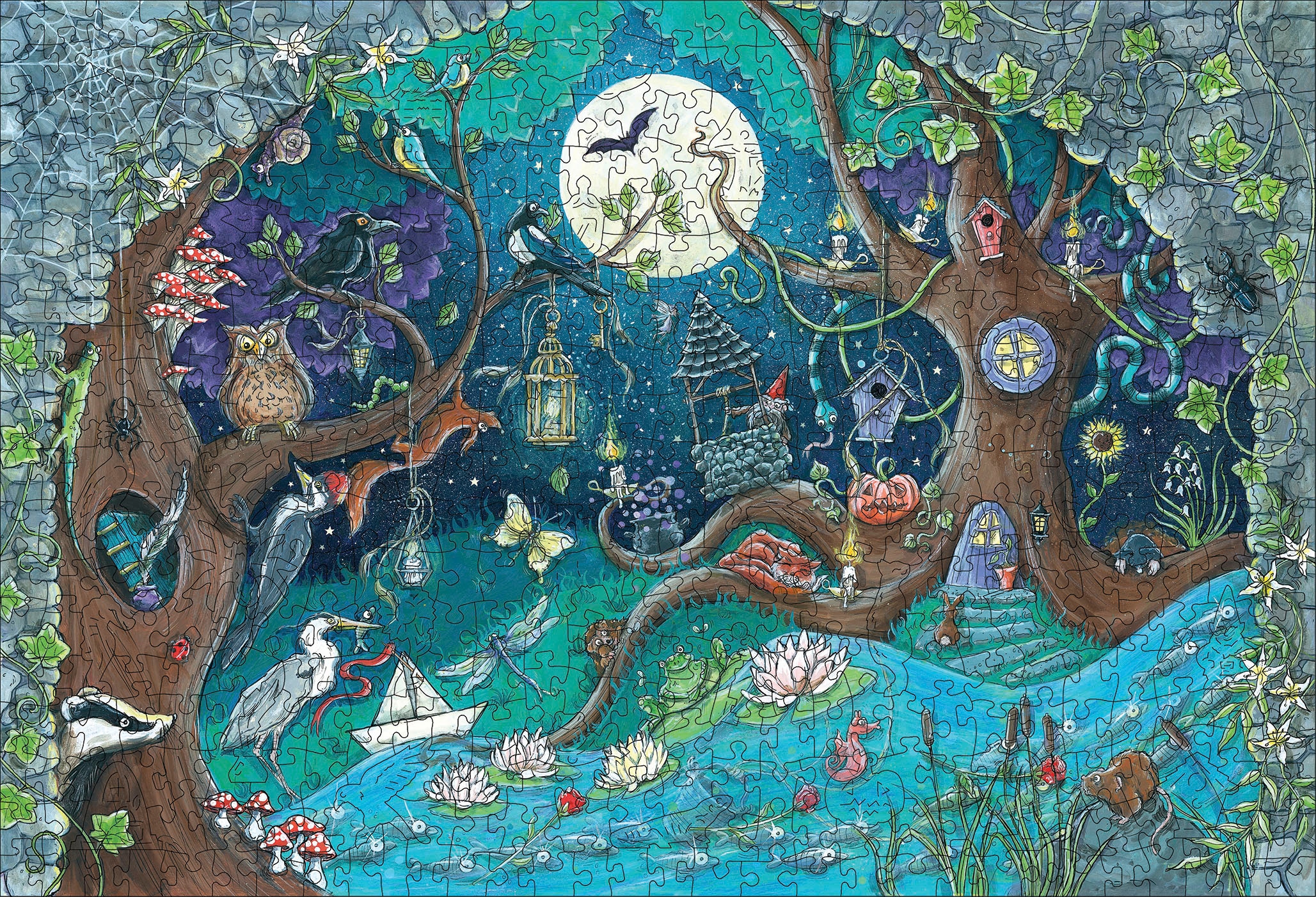 Ravensburger Puzzle »Wooden, Fantasy Forest« Made in Europe