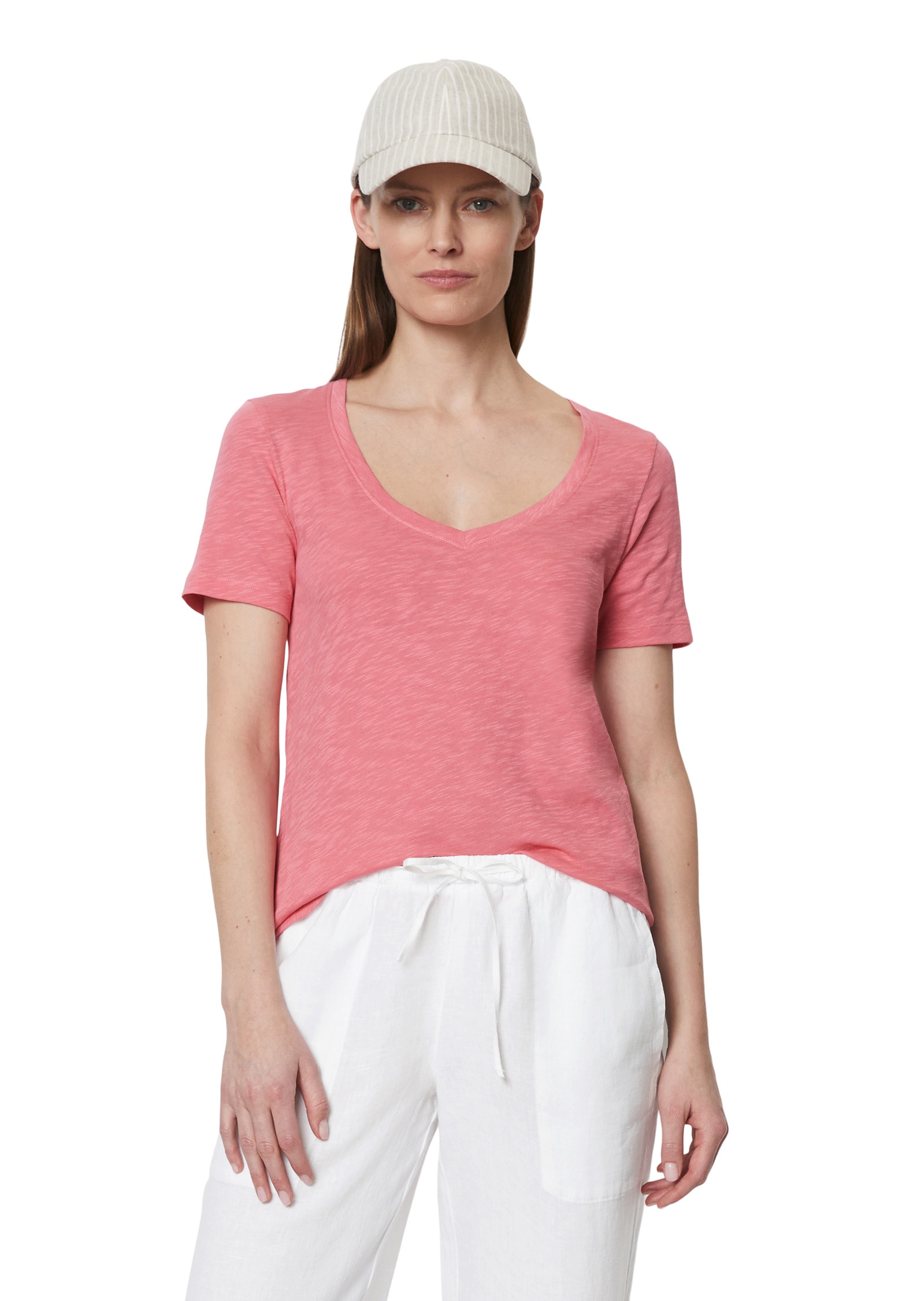 Marc O'Polo T-Shirt »aus Organic Cotton Slub Jersey«