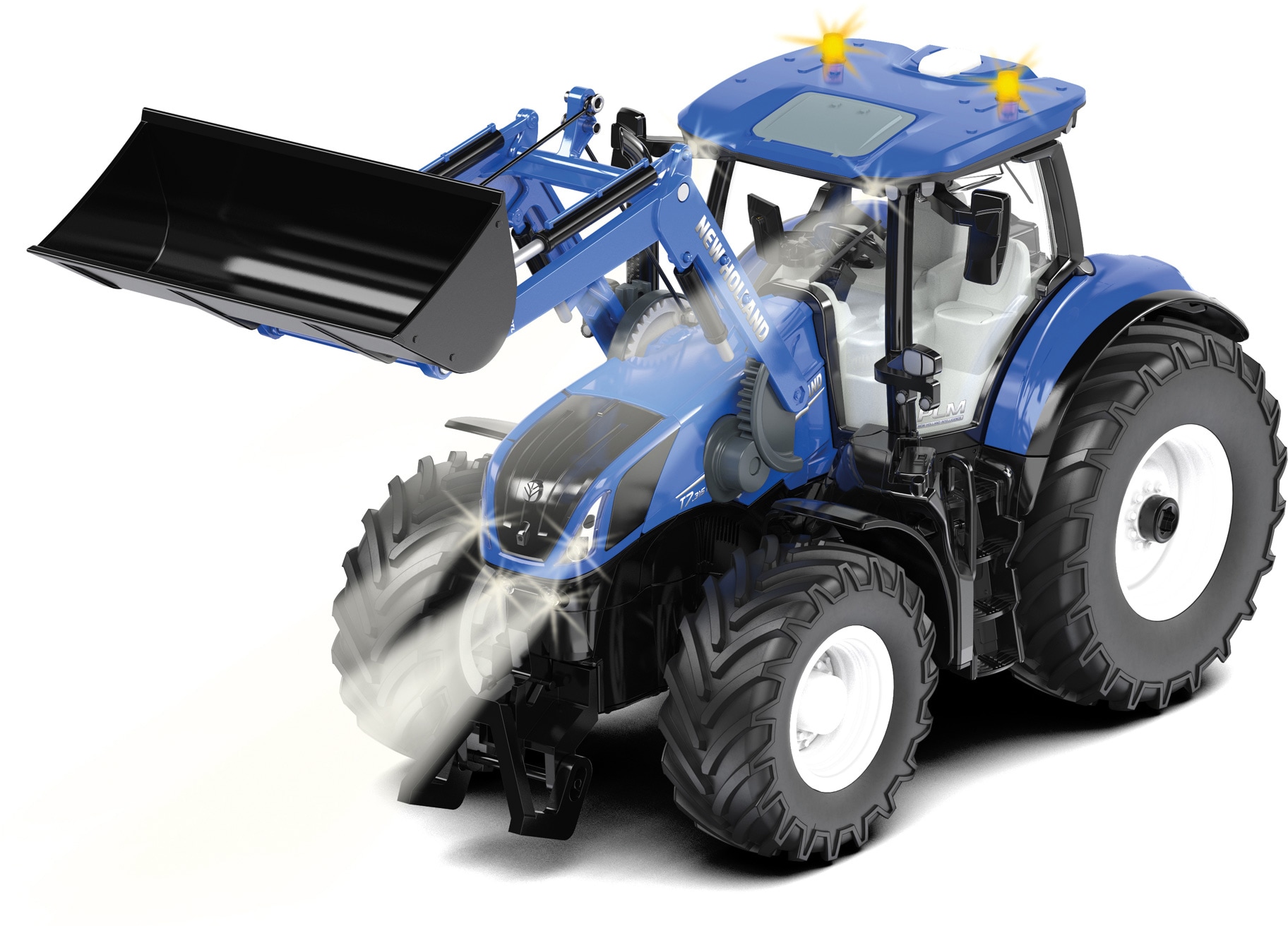 Siku RC-Traktor »SIKU Control, New Holland T7.315 mit Frontlader (6797)«, inkl. Bluetooth App-Steuerung; mit Licht