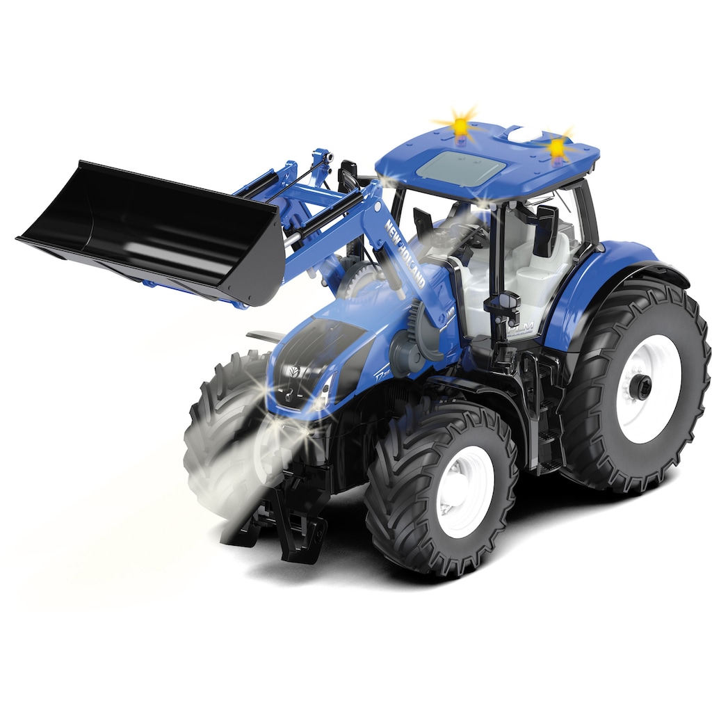 Siku RC-Traktor »SIKU Control, New Holland T7.315 mit Frontlader (6797)«, inkl. Bluetooth App-Steuerung; mit Licht