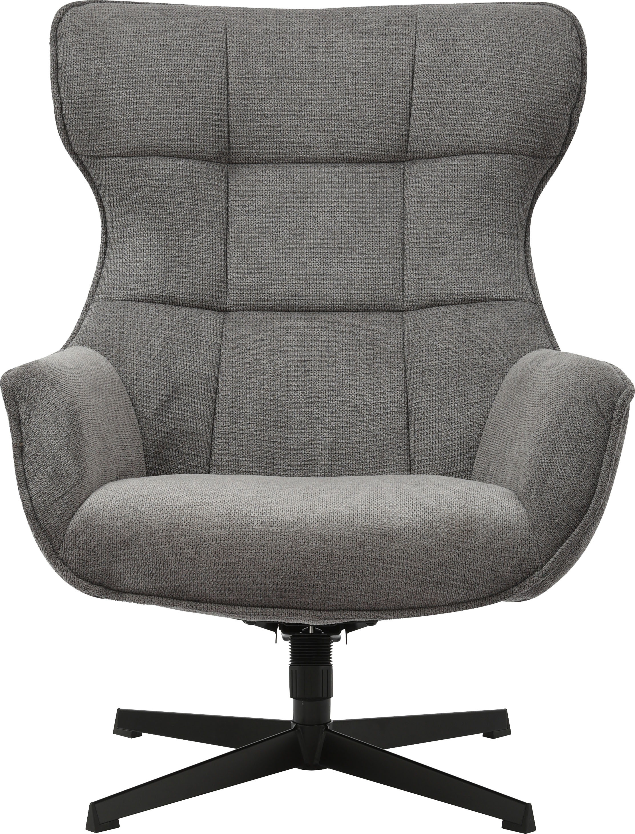 Thumbnail - INOSIGN Drehsessel "DEGAN Ohrensessel mit Hocker im Set", Relaxsessel mit 360-Grad-Drehfunktion u. Hocker, Webstoff