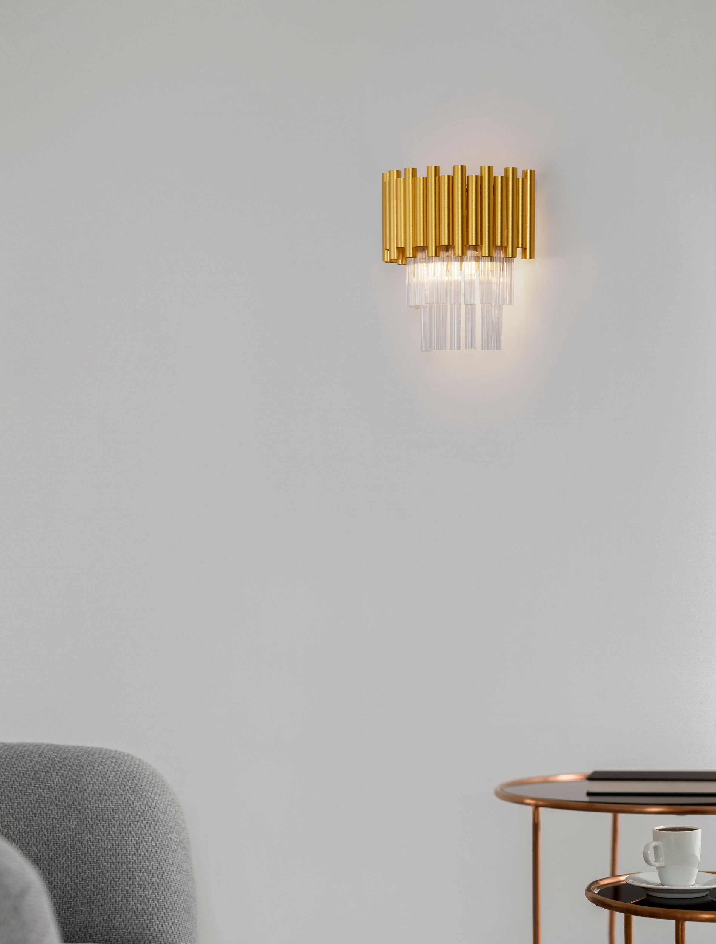 Nova Luce Wandleuchte »MAGNOLIA« E14 1 Stk. Ohne Beleuchtung