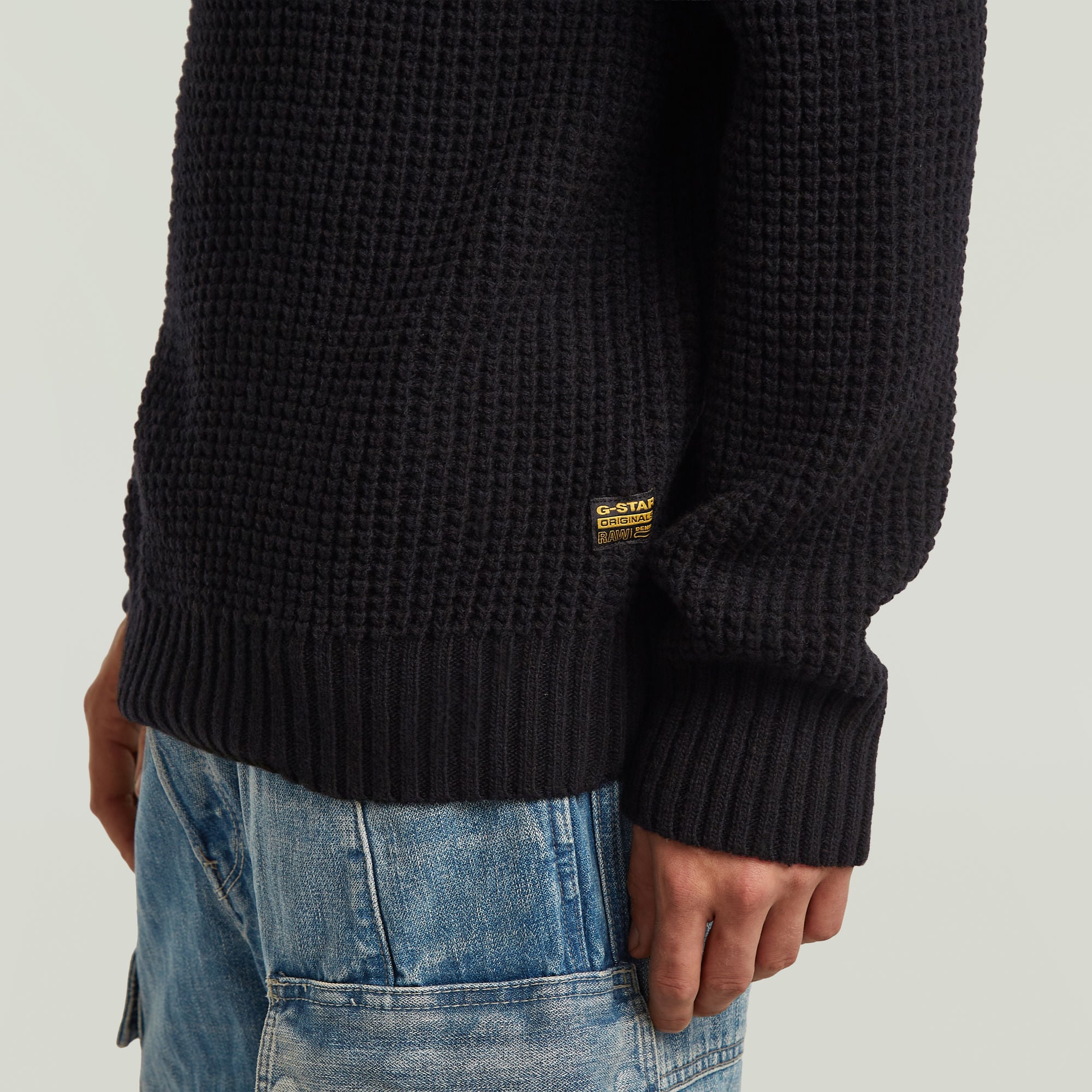 G-STAR Strickpullover »Chunky Knit«, im Regula Fit mit Rundhals