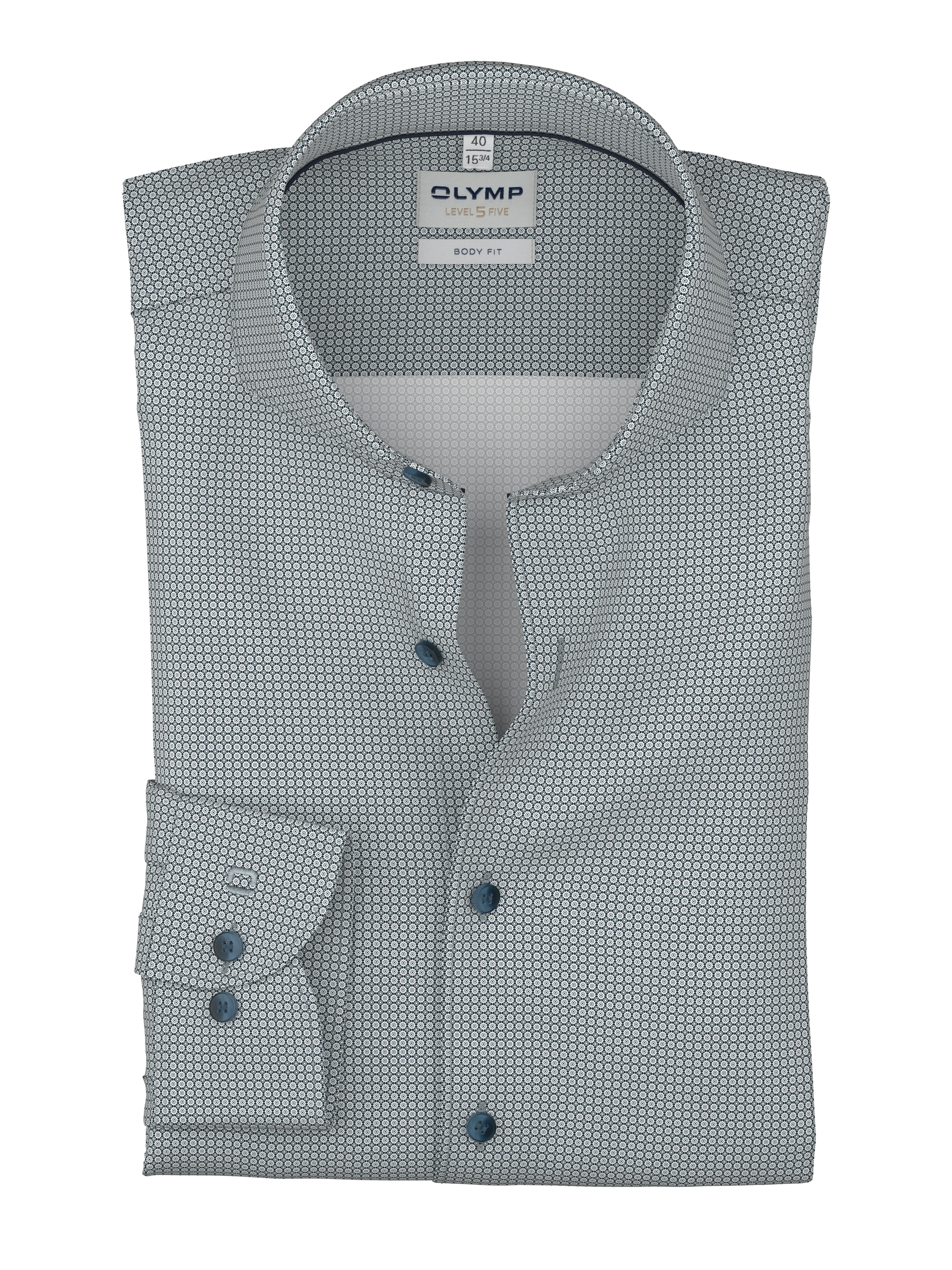 OLYMP Langarmhemd "Level Five" Businesshemd, body fit, Haifischkragen günstig online kaufen