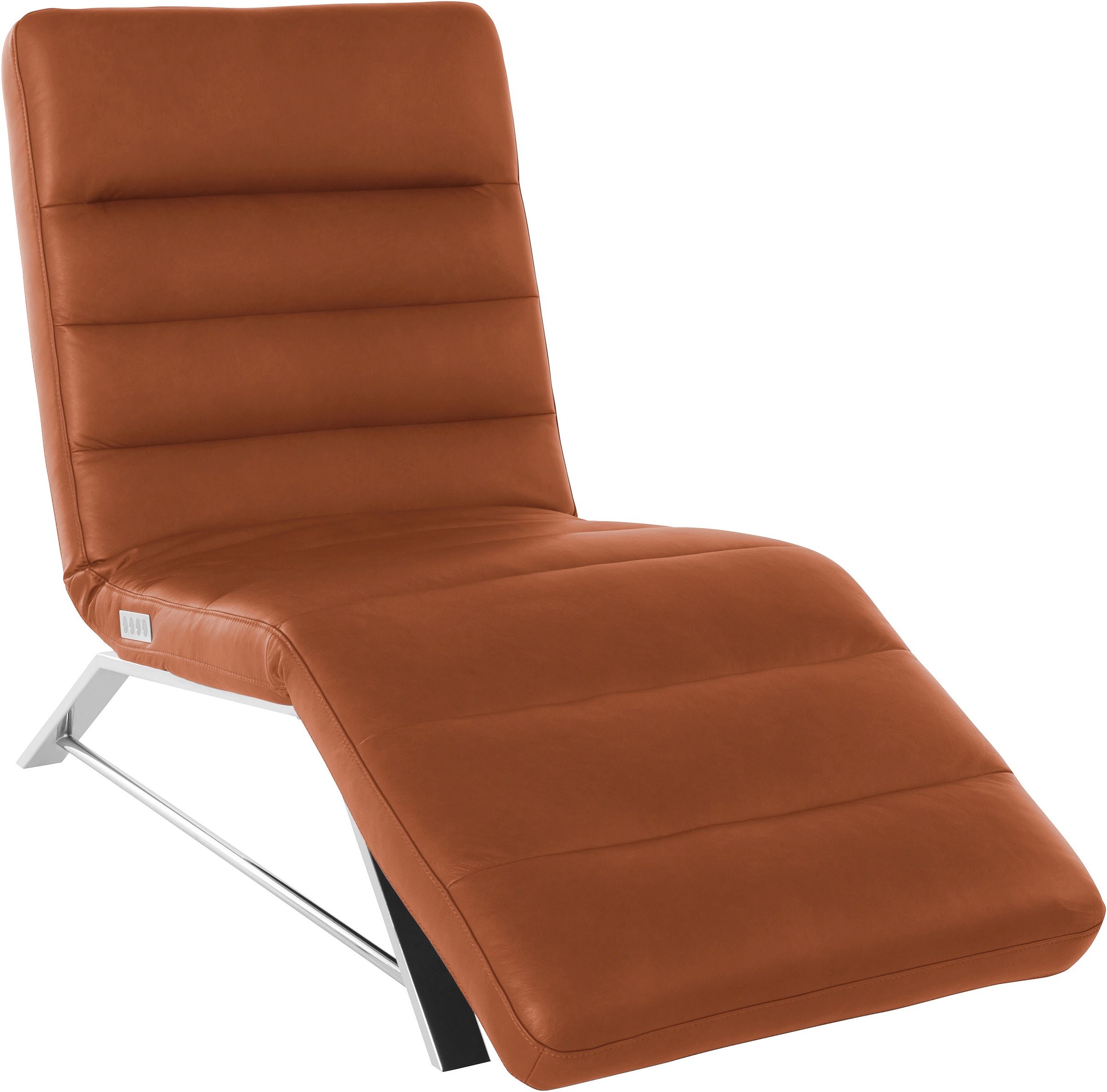 W.SCHILLIG Relaxliege »daily dreams«, Funktionsliege wahlweise mit Motor, Gestell Chrom, Breite 75 cm