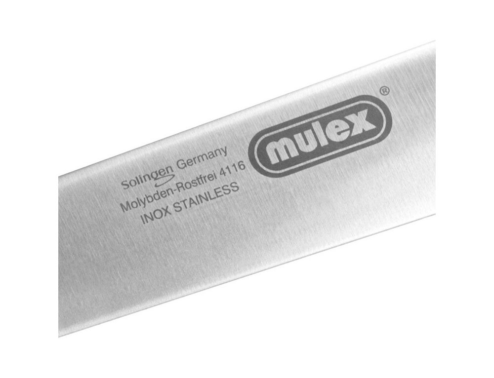 Mulex Fleischmesser »zum Zerteilen und Schneiden von rohem Fleisch, Länge ca. 15 cm«, (1 tlg.), Klingen aus Molybdenstahl / Inox Stainless (rostfrei)