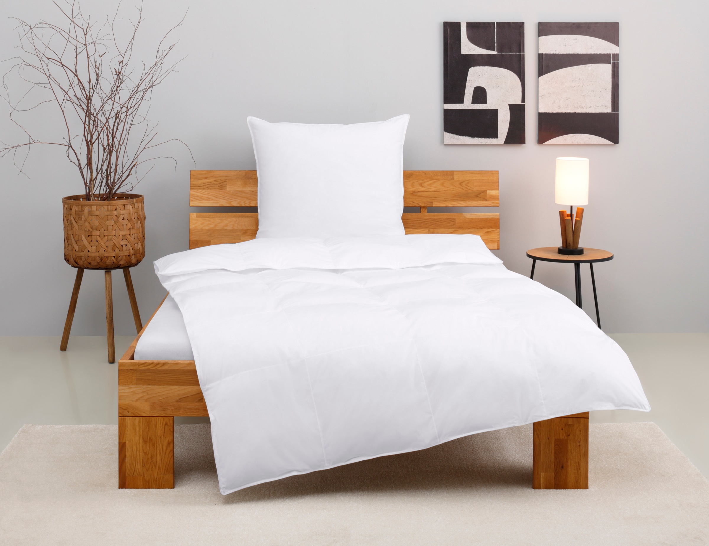 OTTO home Kunstfaserbettdecke + Kopfkissen "Taylore Set: 1 Bettdecke 135x20 günstig online kaufen