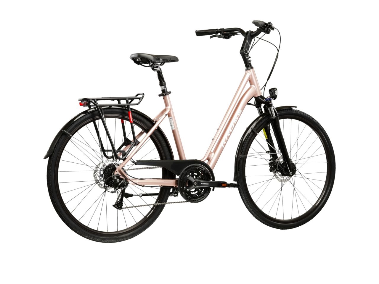 Kross Cityrad »Sentio 4.0 Pink 27 Gänge« 27 Gang Shimano ACERA T3000 Schaltwerk Kettenschaltung