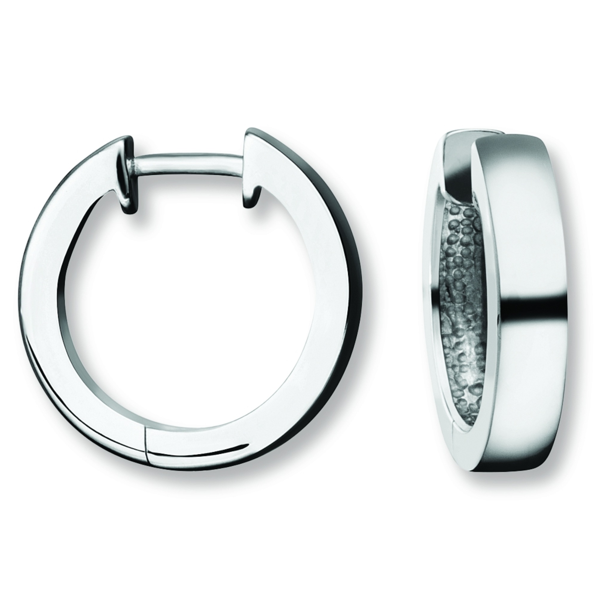 Paar Creolen ONE ELEMENT "Ohrringe Creolen aus 925 Silber Ø 17,4 x 3,4 mm", silber, Ohrringe, Damen, Damen, Silber 925 (Sterlingsilber), Formschön & ausgewogen – dezente Anmutung mit Stil