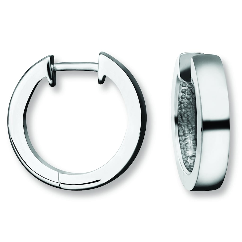 ONE ELEMENT Paar Creolen »Ohrringe Creolen aus 925 Silber Ø 17 4 x 3 4 mm« Damen Silber Schmuck ONE ELEMENT Paar Creolen »Ohrringe Creolen aus 925 Silber Ø 17 4 x 3 4 mm« Damen Silber Schmuck
