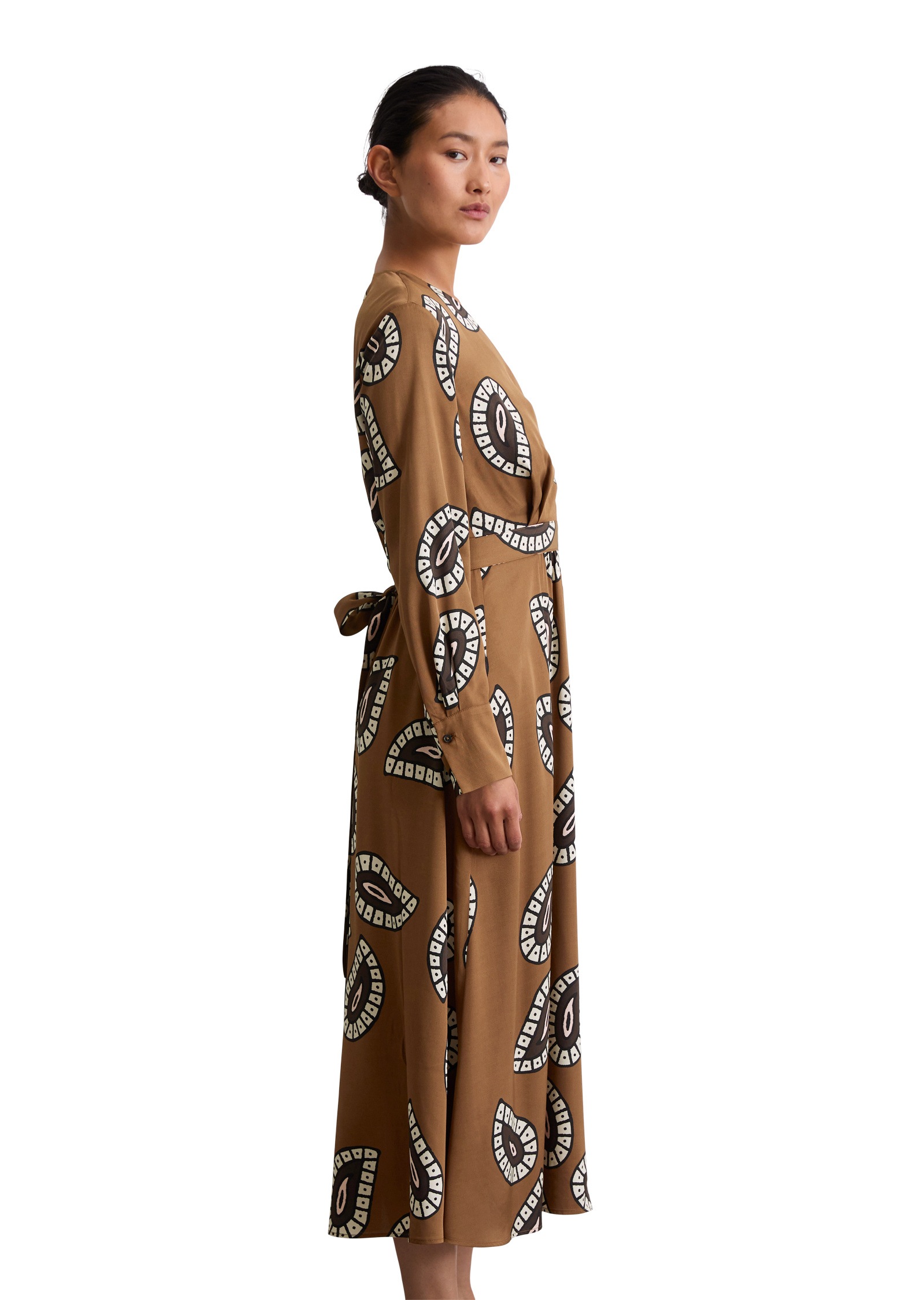 Marc OPolo Druckkleid "aus Viskose Twill" günstig online kaufen