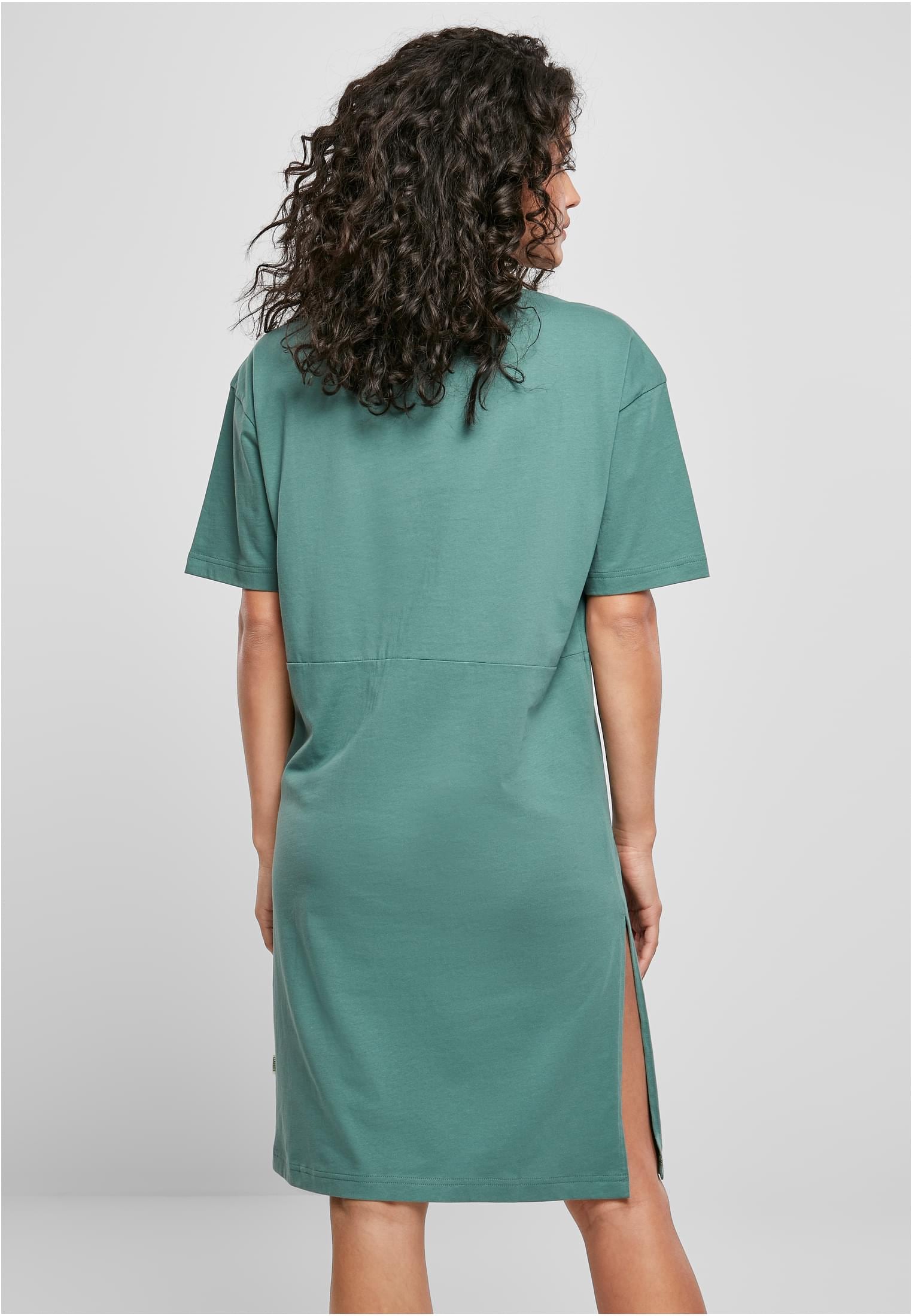 URBAN CLASSICS Jerseykleid Tee Oversized Dress«, tlg.) (1 BAUR für | Slit Ladies kaufen Organic »Damen