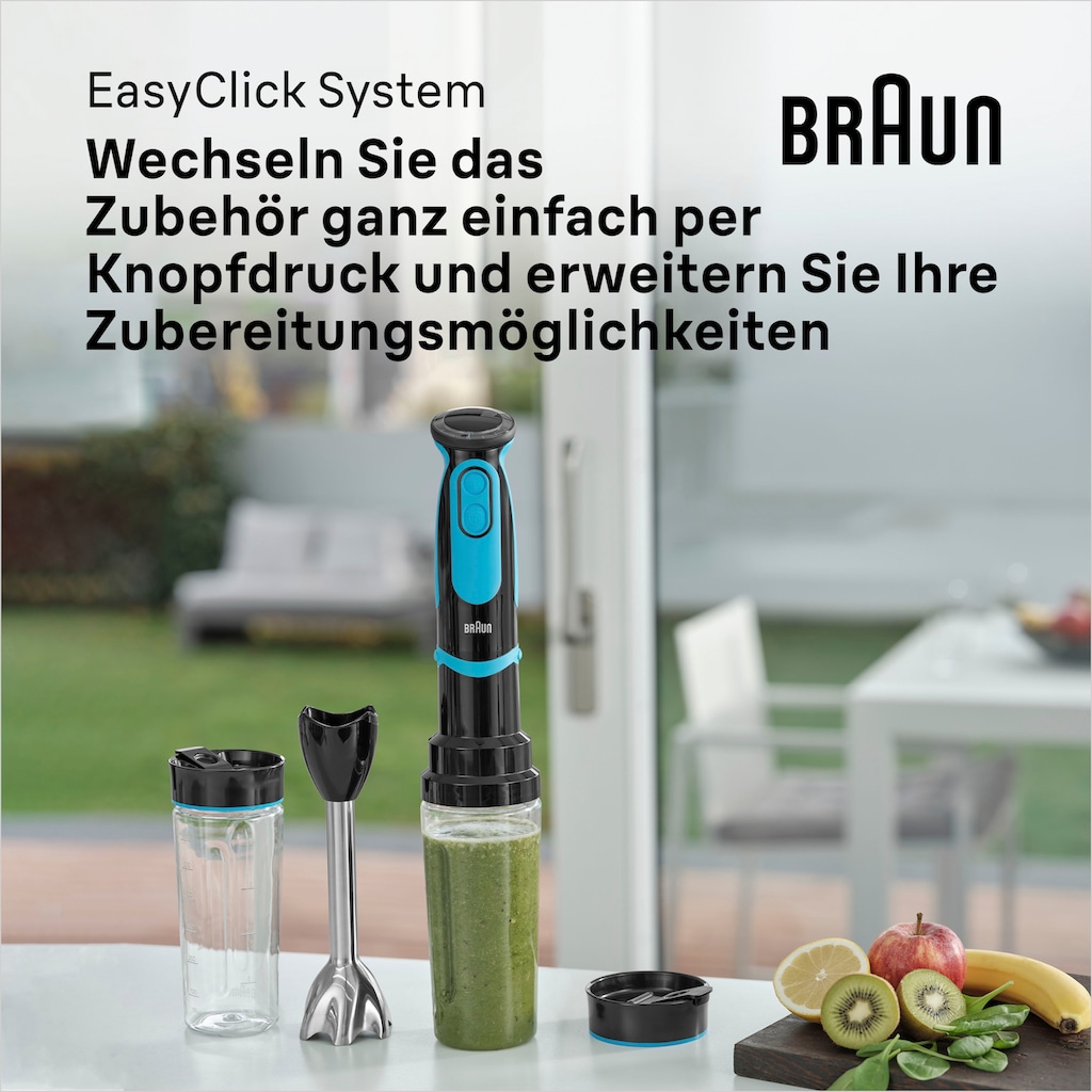 Braun Stabmixer »MQ 5252 BKBL MultiQuick 5 Vario«, 1000 W