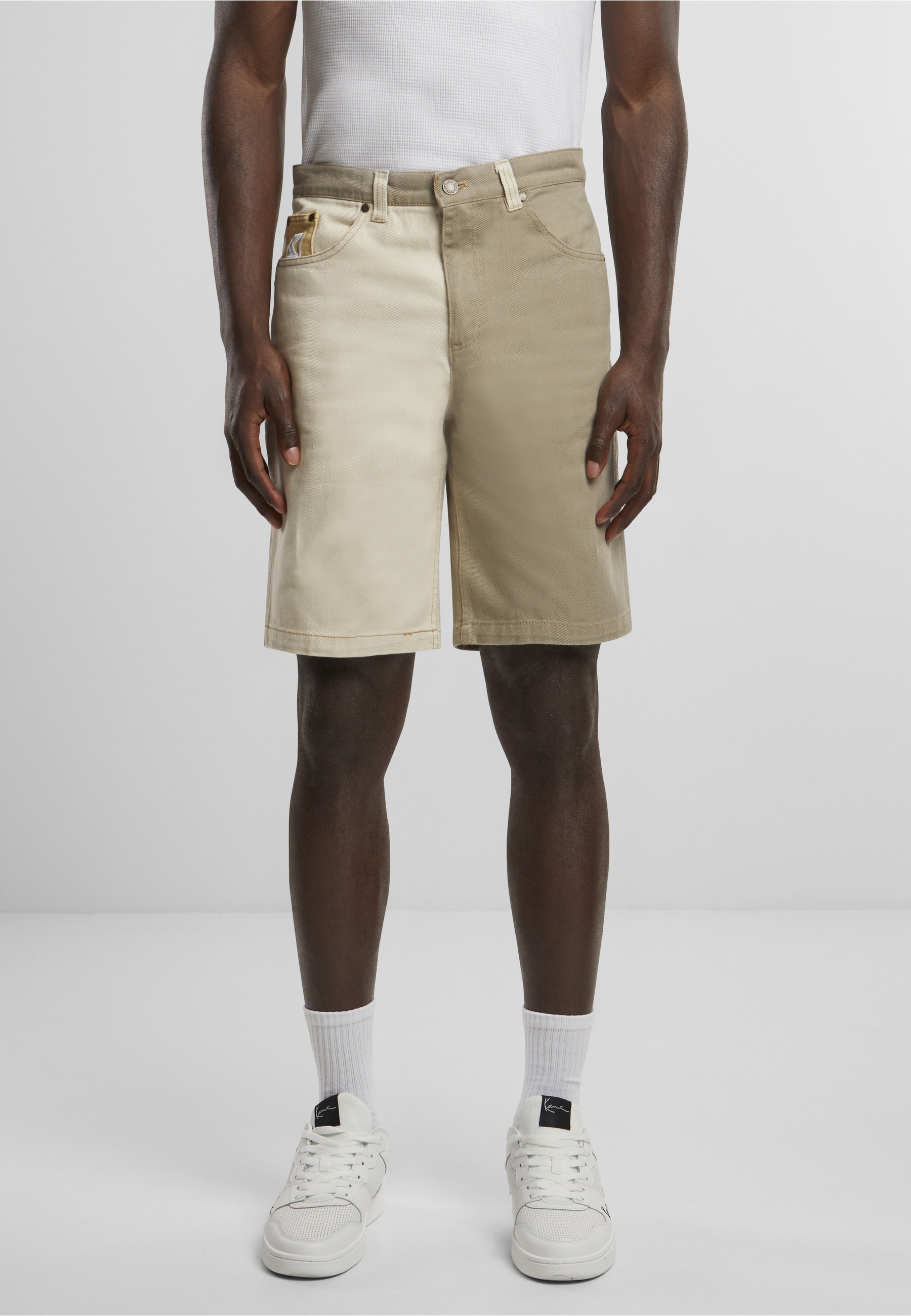Karl Kani Shorts »Karl Kani Herren KM221-054-1 KK OG washed Block Shorts«