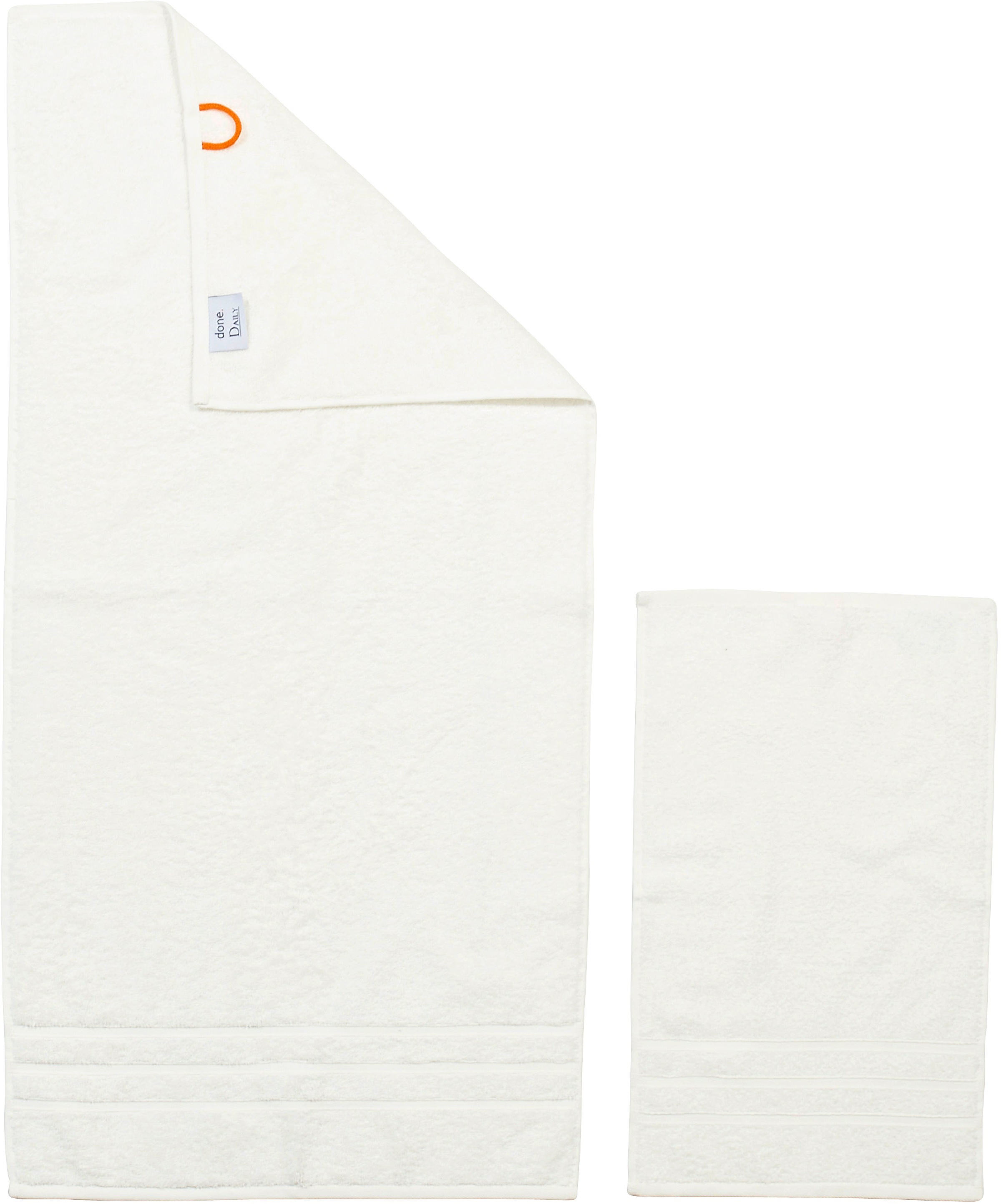 done. Handtuch Set "Daily Uni" 2x Gästehandtücher & 2x Handtücher, Uni-Farb günstig online kaufen