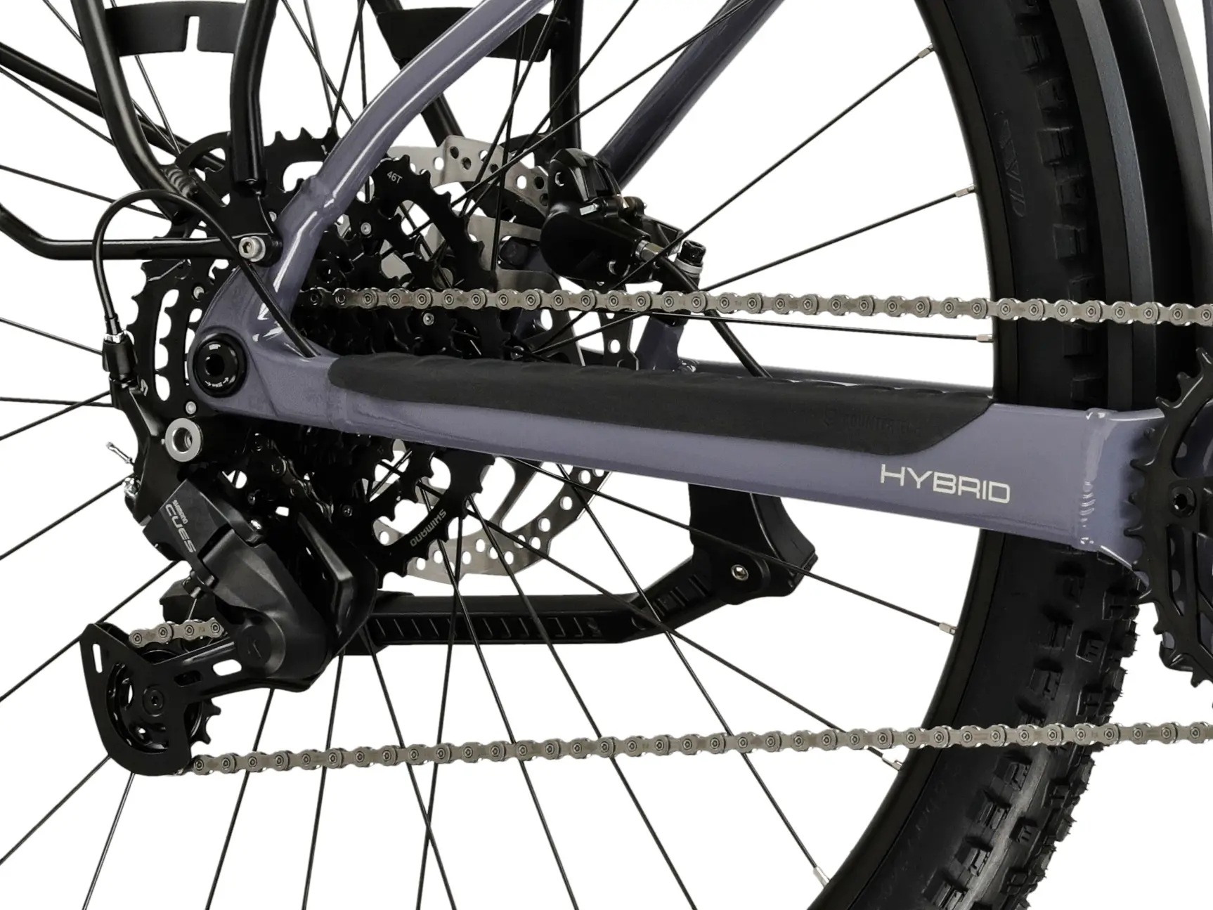 Kross 9 Gang Shimano CUES U4000 Schaltwerk Kettenschaltung Mittelmotor 250 W