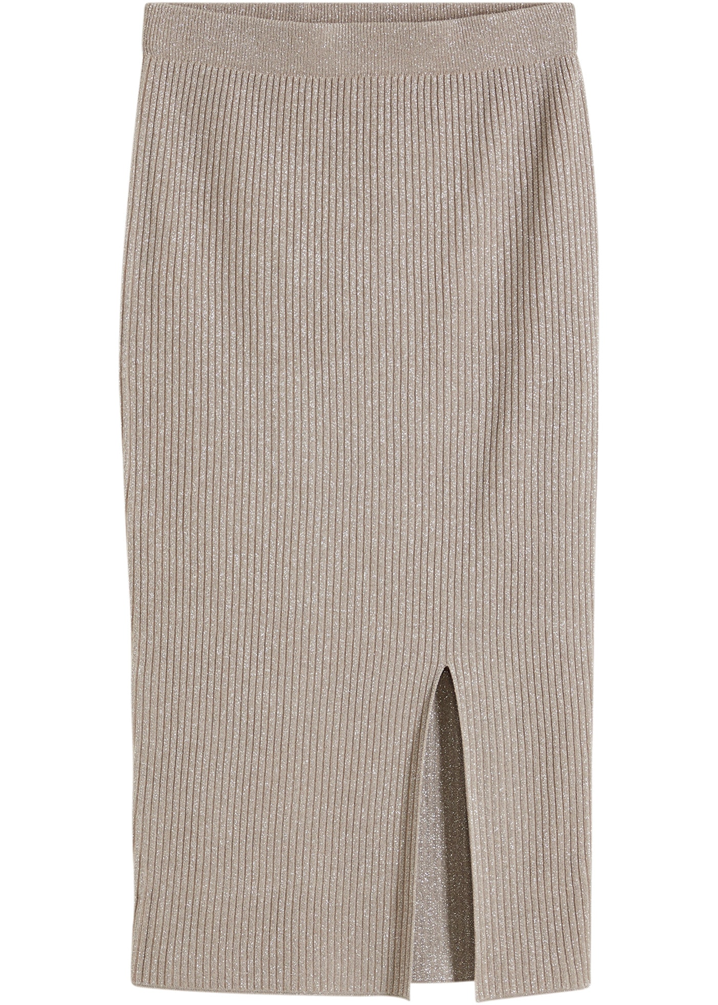 bonprix Strickrock »Strickrock aus fließendem Viskose-Mix« aus Viskose, Polyester, Polyamid und metallisierten Fasern