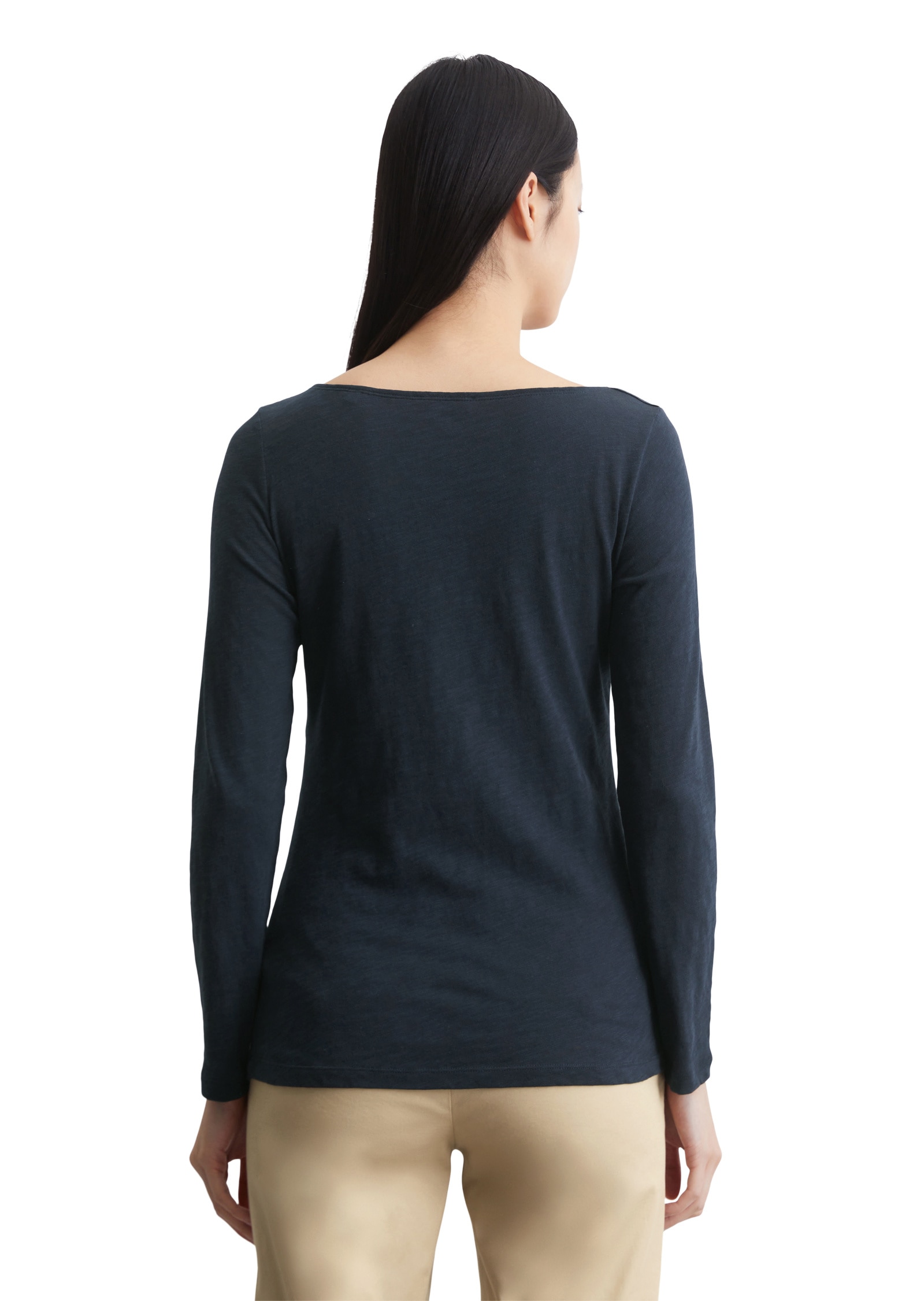 Marc O'Polo Langarmshirt »aus Organic Cotton«