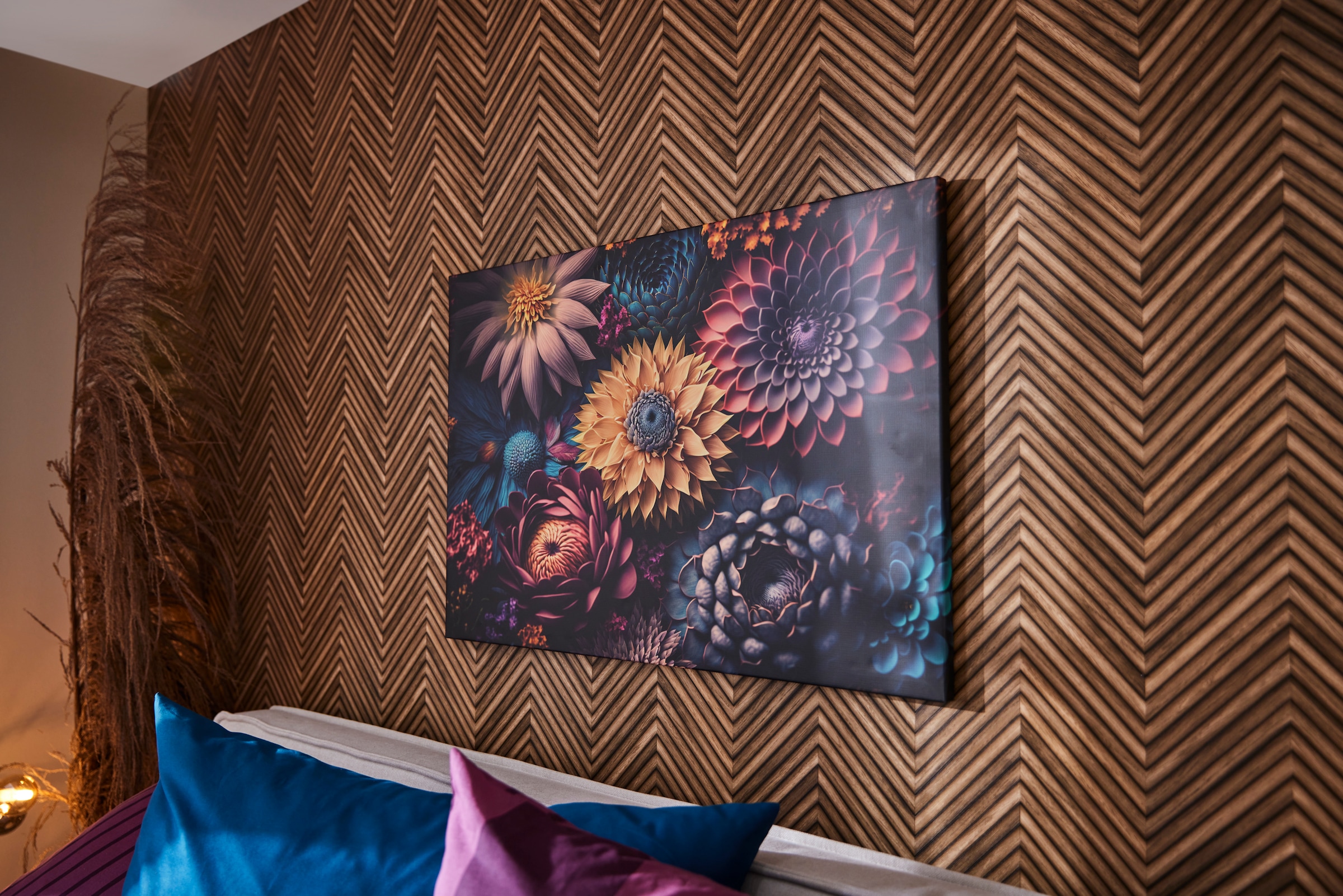 Bönninghoff Leinwandbild, Blumen, (1 St.), BxH: 90x60 cm günstig online kaufen