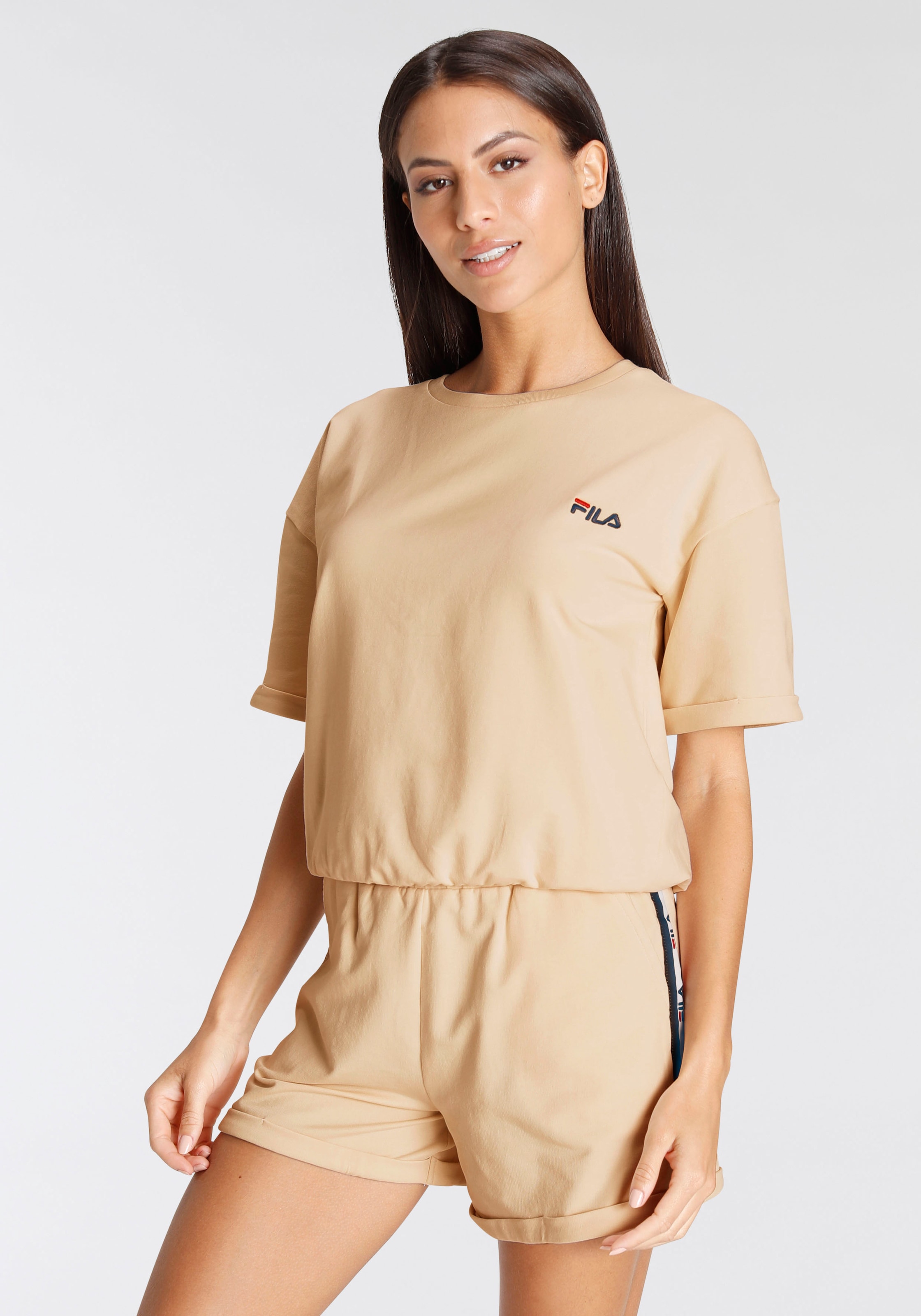 Fila Shorty Set, 2 Stk. tlg., mit Markenlogo Details günstig online kaufen