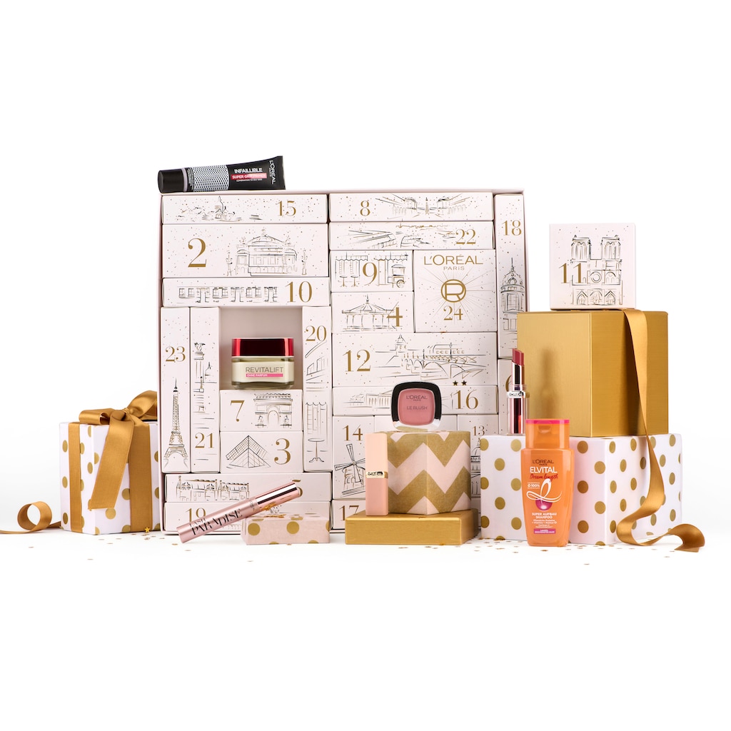 L'ORÉAL PARIS Adventskalender »24 Tage Beauty Adventskalender«, für Erwachsene