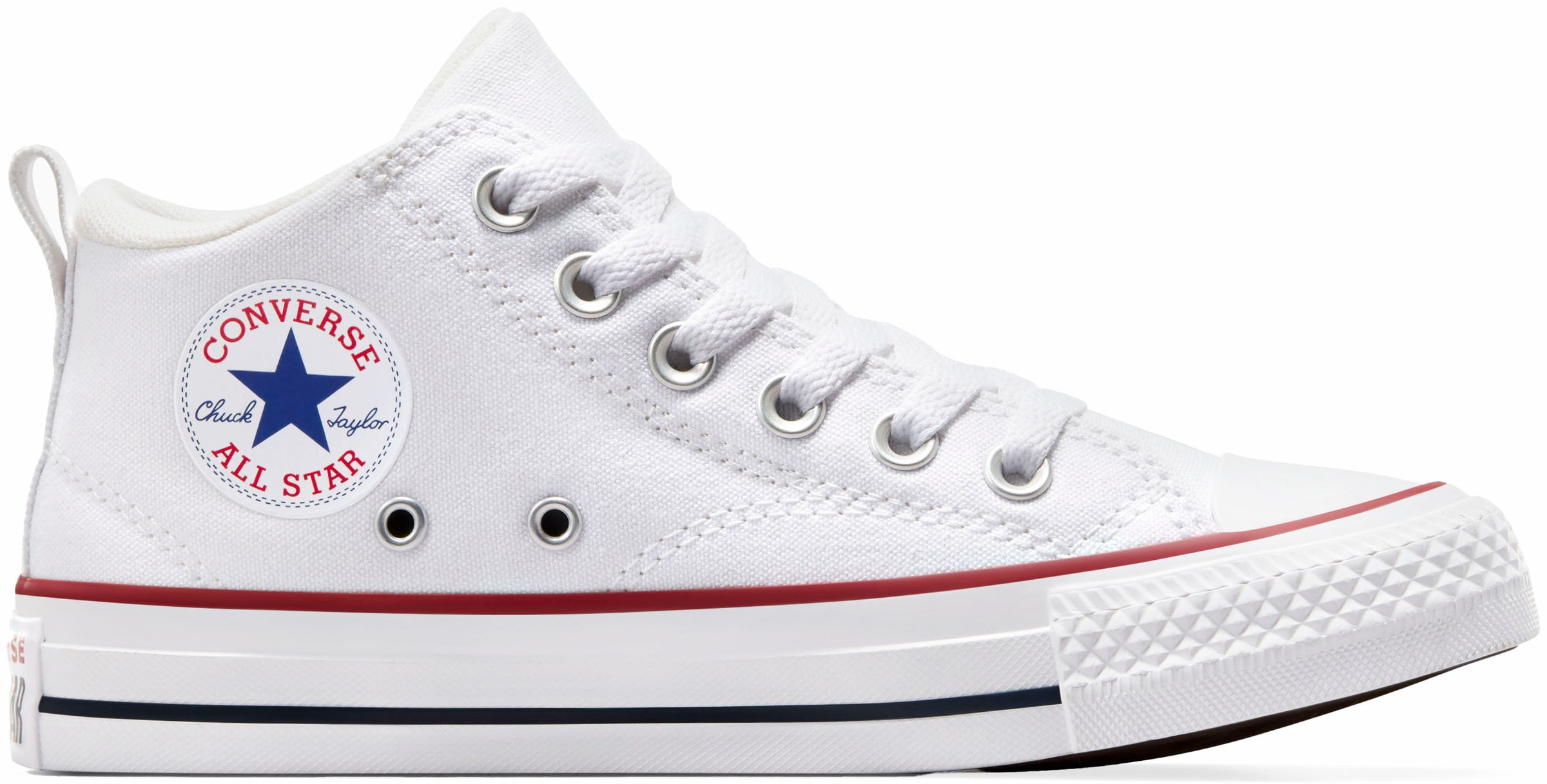 Sneaker CONVERSE "CHUCK TAYLOR ALL STAR MALDEN STREET", Mädchen, Gr. 39, weiß, Textil, Schuhe Sneaker
