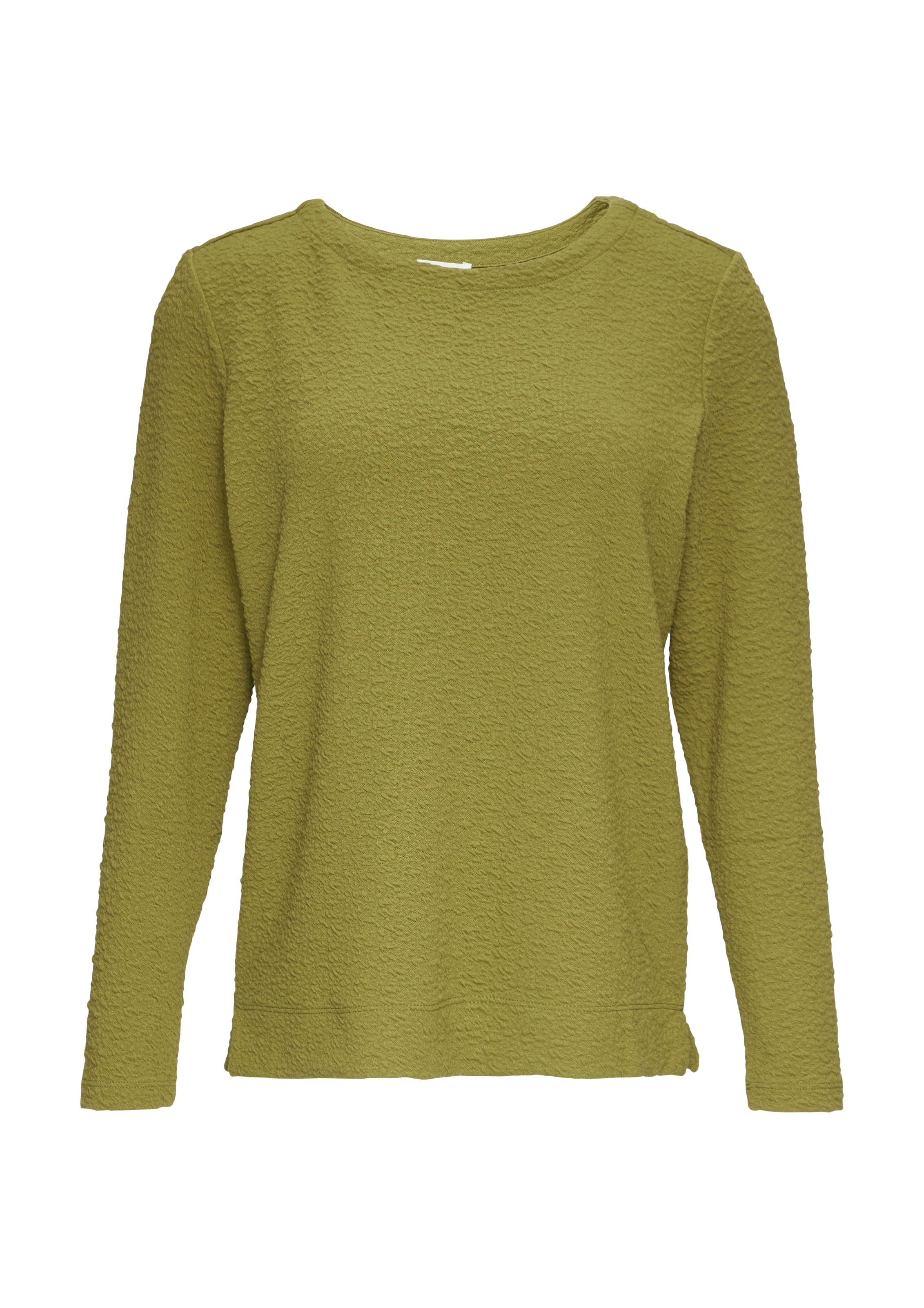 s.Oliver Longsweatshirt , mit Crinkle Optik
