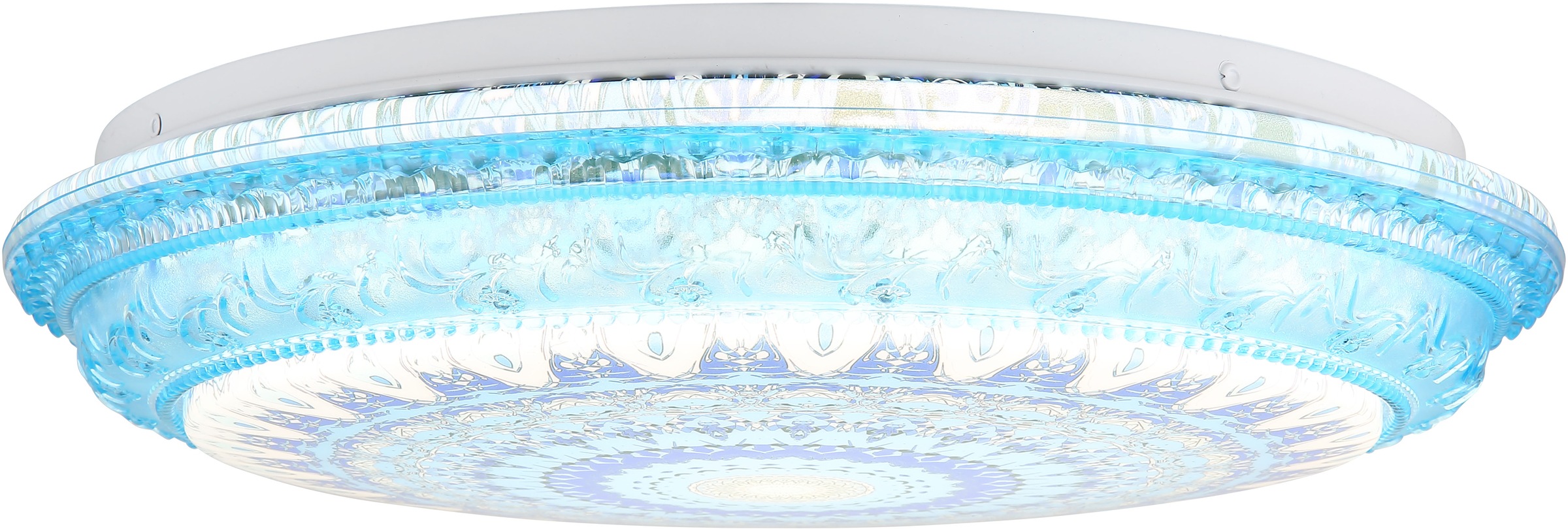 GLOBO LIGHTING LED Deckenleuchte »LAZARO« LED-Modul 1 Stk. Deckenlampe/CCT 2700/4000/6000K/rund/Wohnzimmer/Schlafzimmer