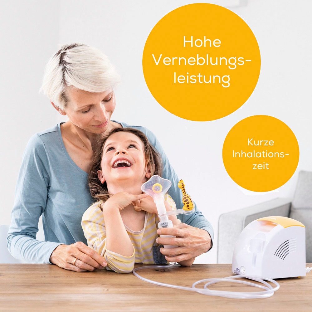 BEURER Inhalationsgerät »IH 26 Kids«, (Set, 12 tlg.), Medizinprodukt