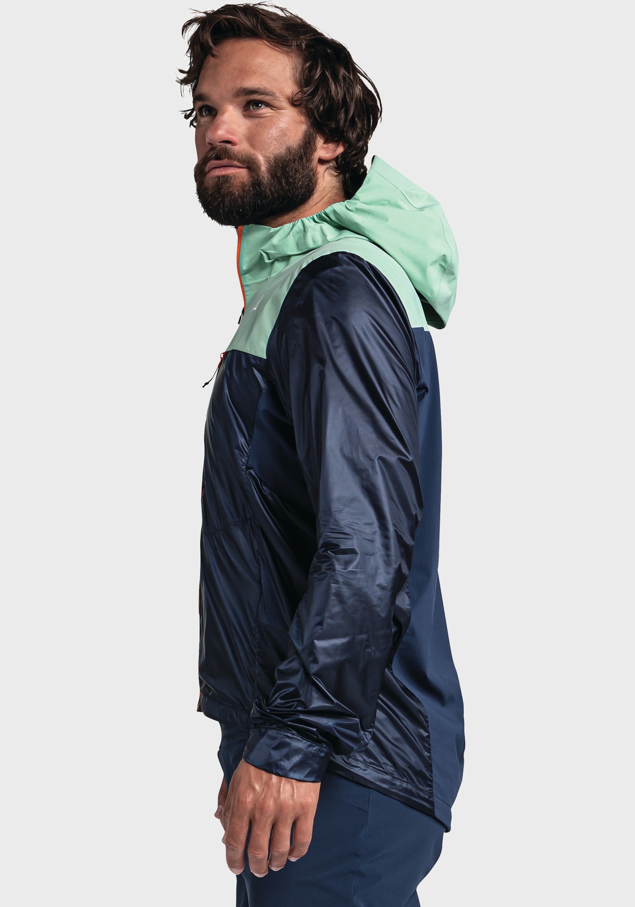 Schöffel Outdoorjacke »Hybrid Jkt Flow Trail M«, mit Kapuze