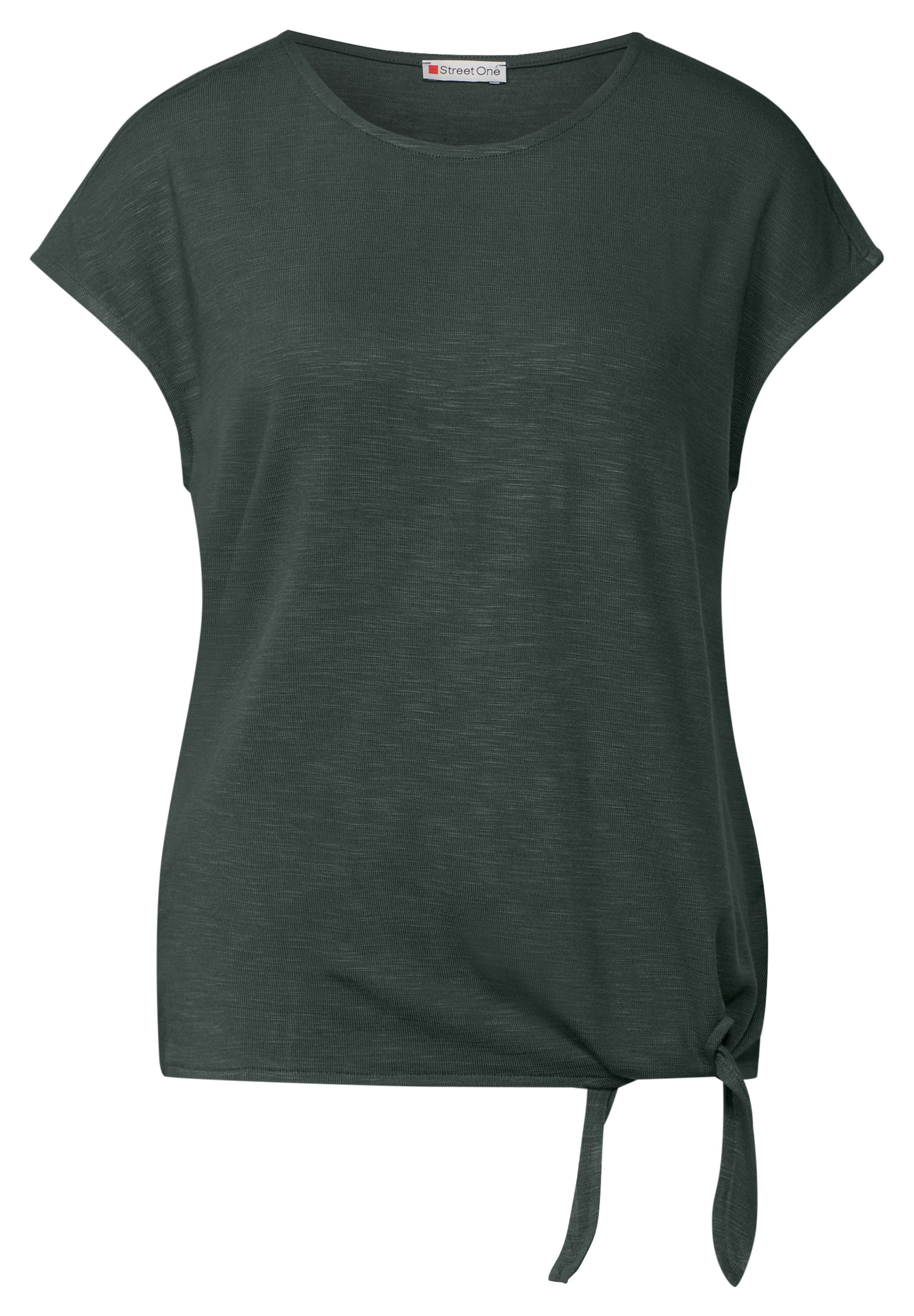 STREET ONE T-Shirt, aus strecthigem Viskosematerial