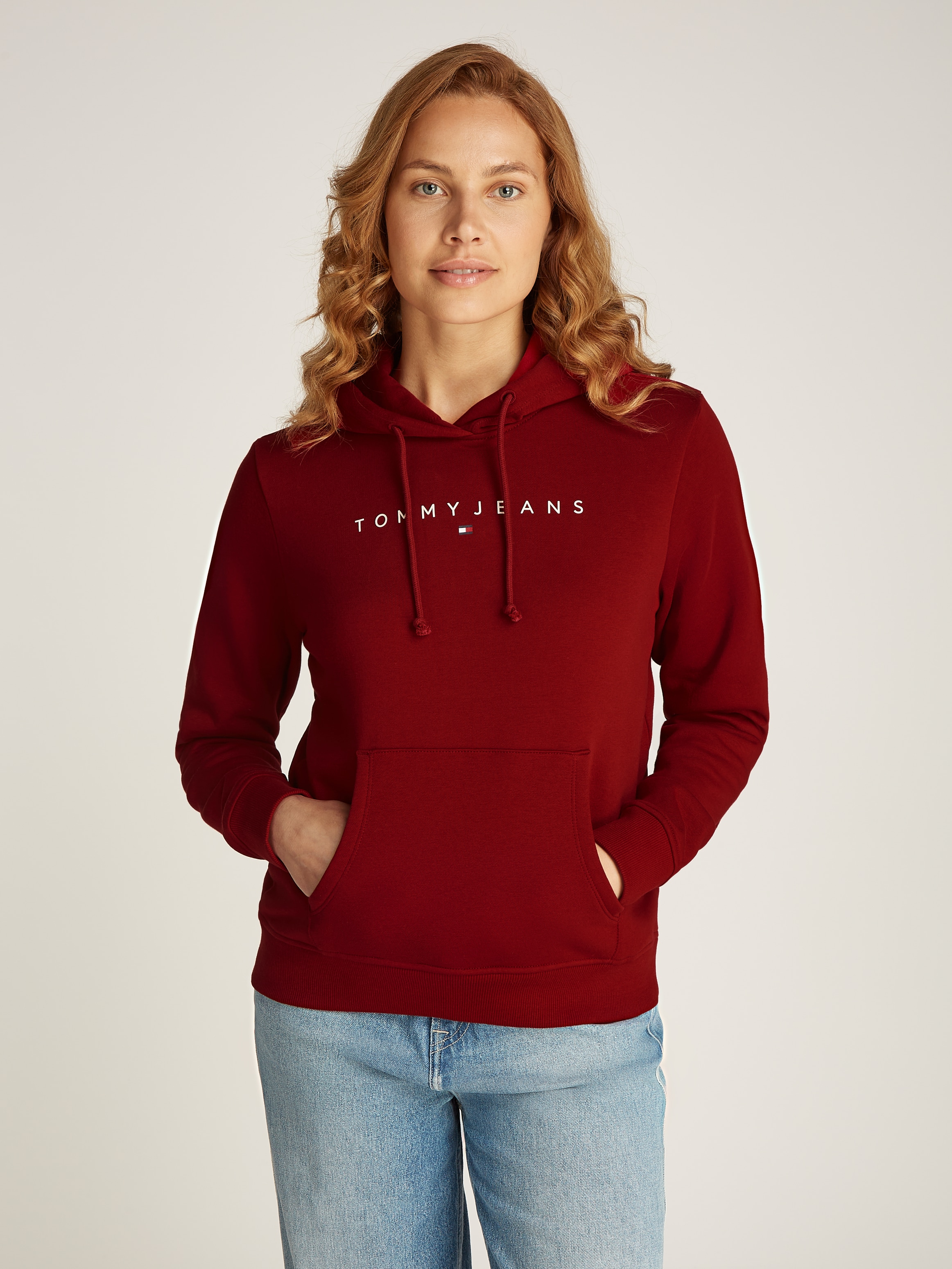 Tommy Jeans Kapuzensweatshirt "TJW REG LINEAR HOODIE", mit Logoschriftzug günstig online kaufen