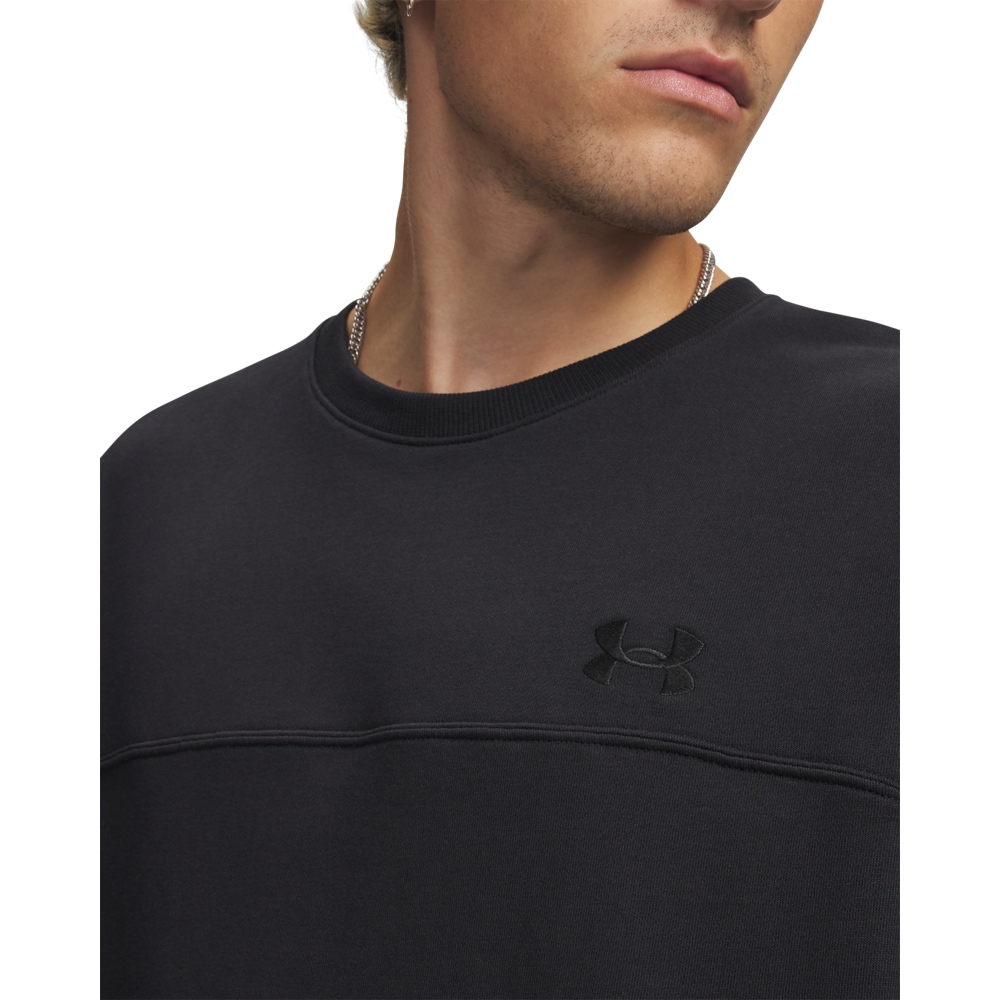 Under Armour® Sweatshirt »UA RIVAL LW CREW«, lockere Oversized-Passform, für Sportmode und aktive Freizeit
