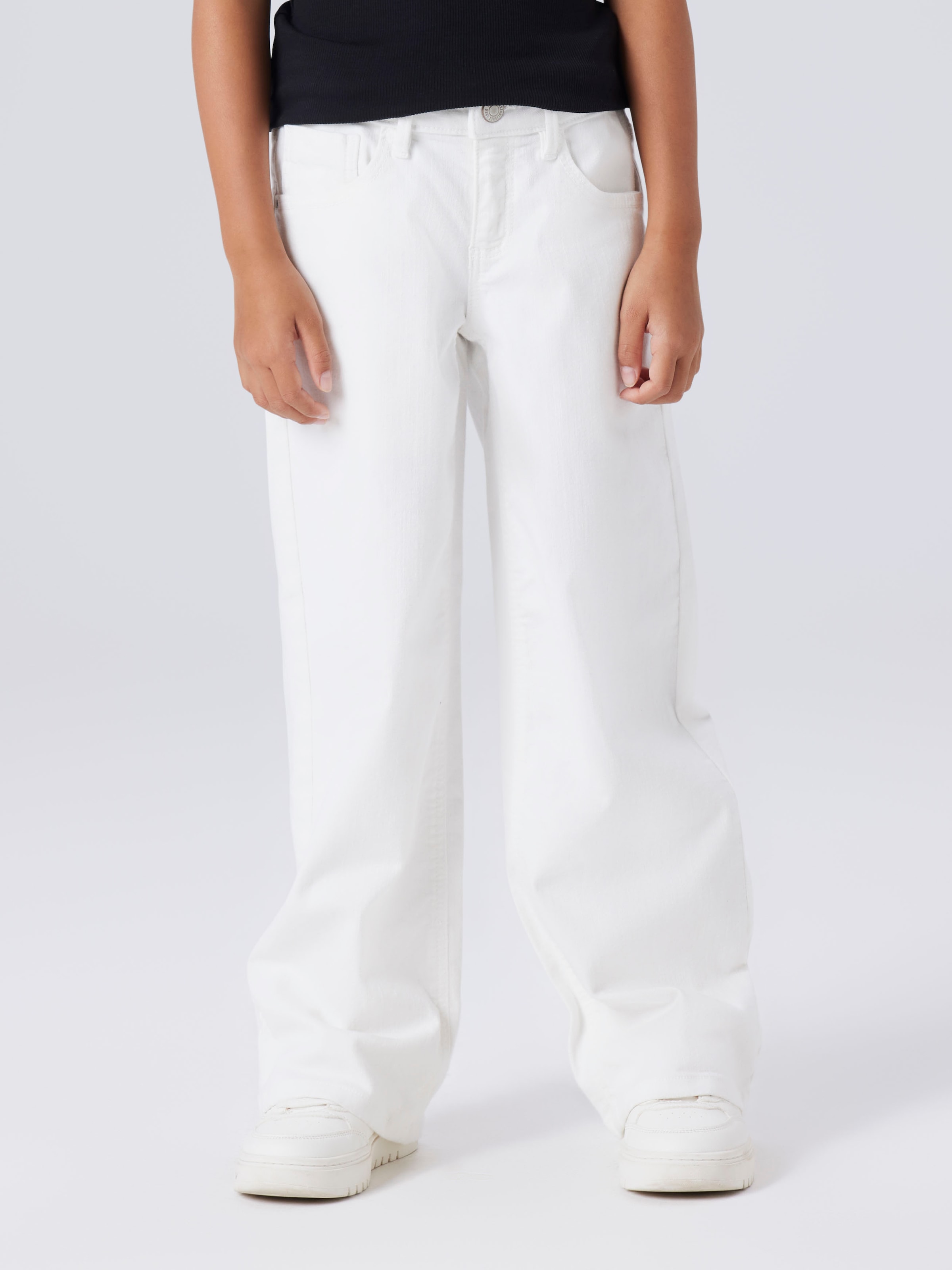 Name It 5-Pocket-Hose »NKFROSE WIDE TWI PANT 1115-TP NOOS«  Baumwollmischung, regular fit, verstellbarer Bund