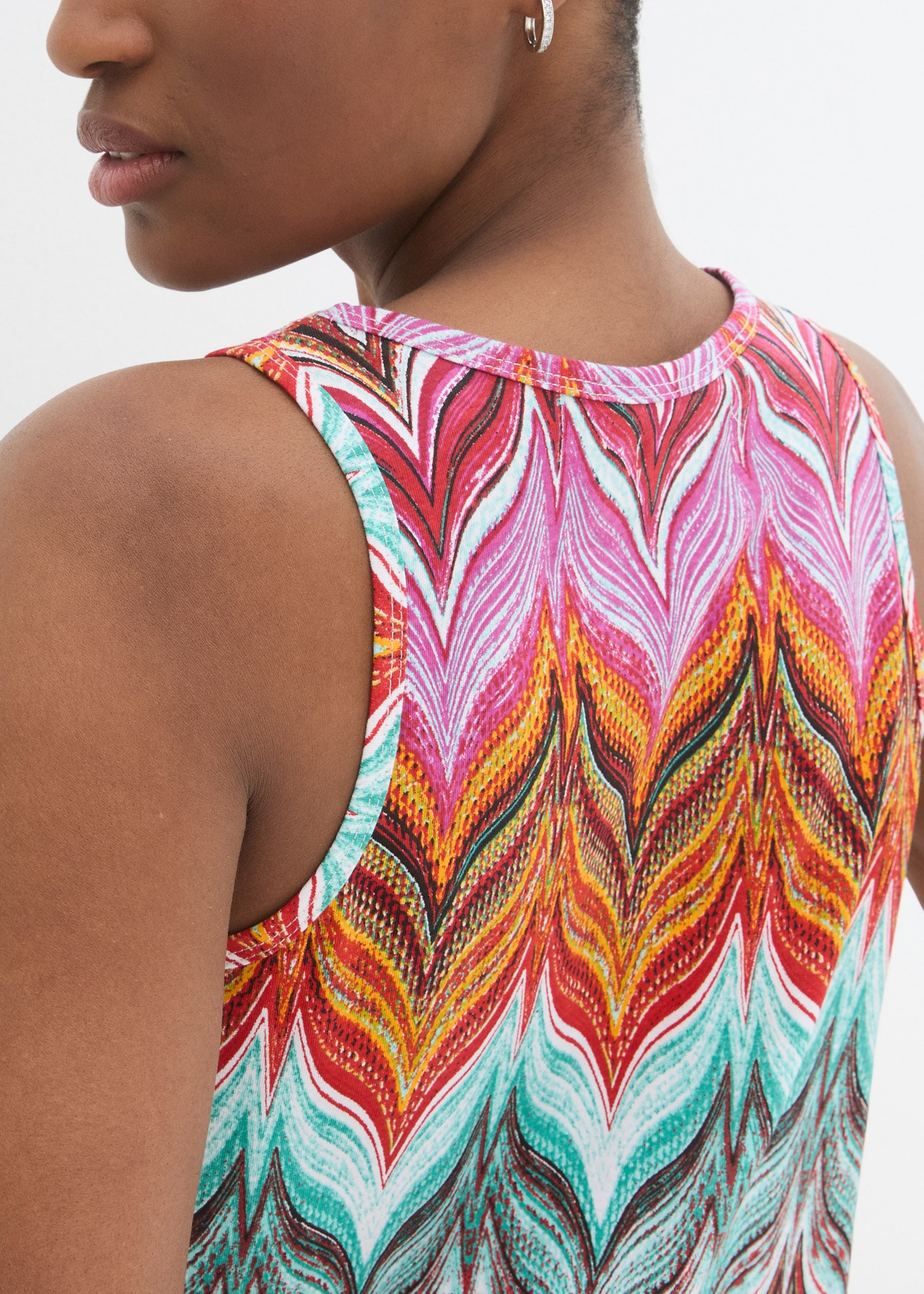 bonprix Shirttop »Top mit Pailetten« Top mit Pailetten