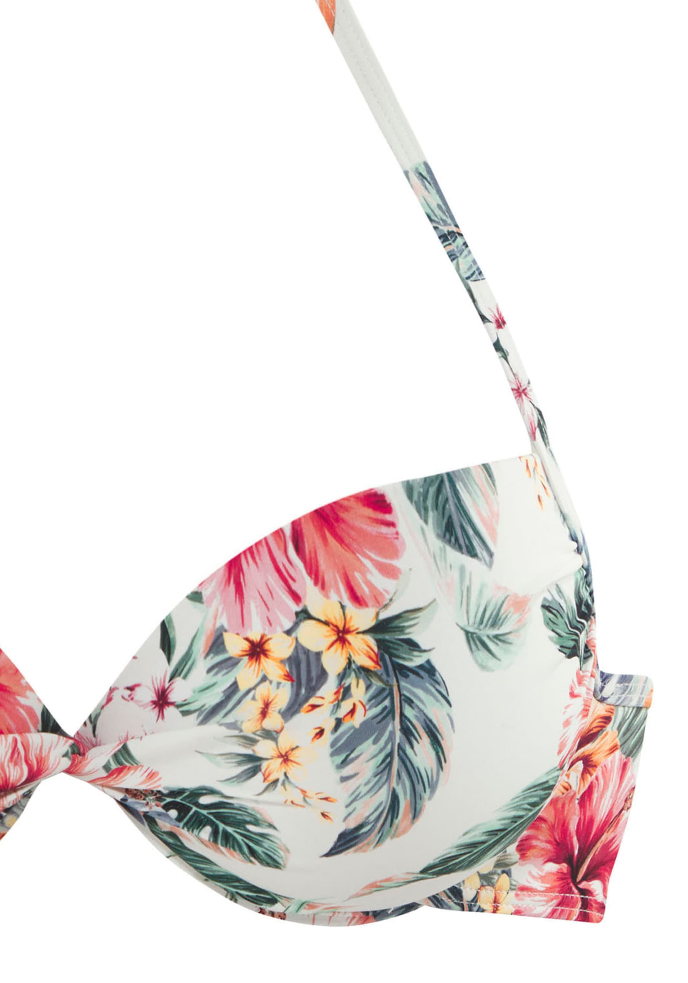 LASCANA Push-Up-Bikini-Top »Salsa«, mit tollem Blumenprint